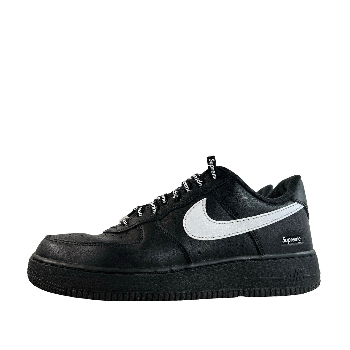 CU9225 002 Nike Air Force 1 Low Supreme Black White [USED] - 8 M (Used3)
