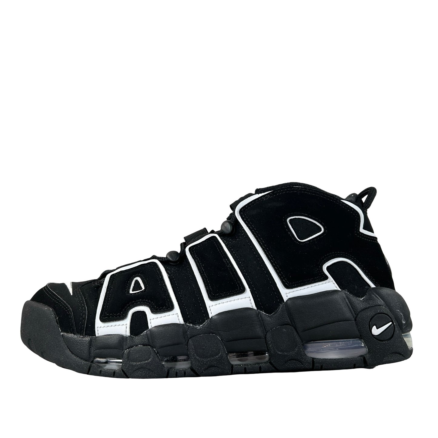 FV2291 001 Nike Air More Uptempo 96 Black White (2023) [USED] - 11 M (Used)