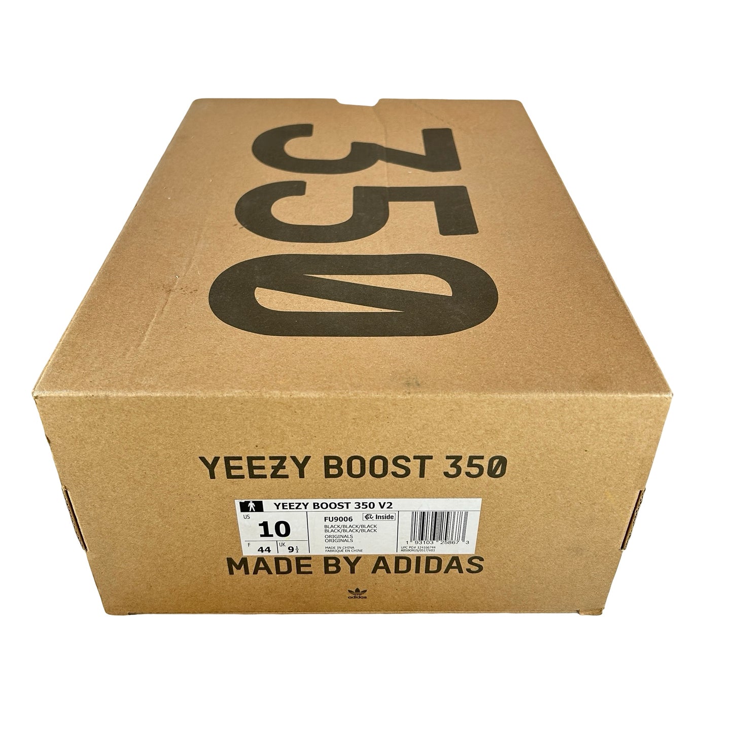 FU9006 adidas Yeezy Boost 350 V2 Black (Non-Reflective) [USED] - 10 M (Used)