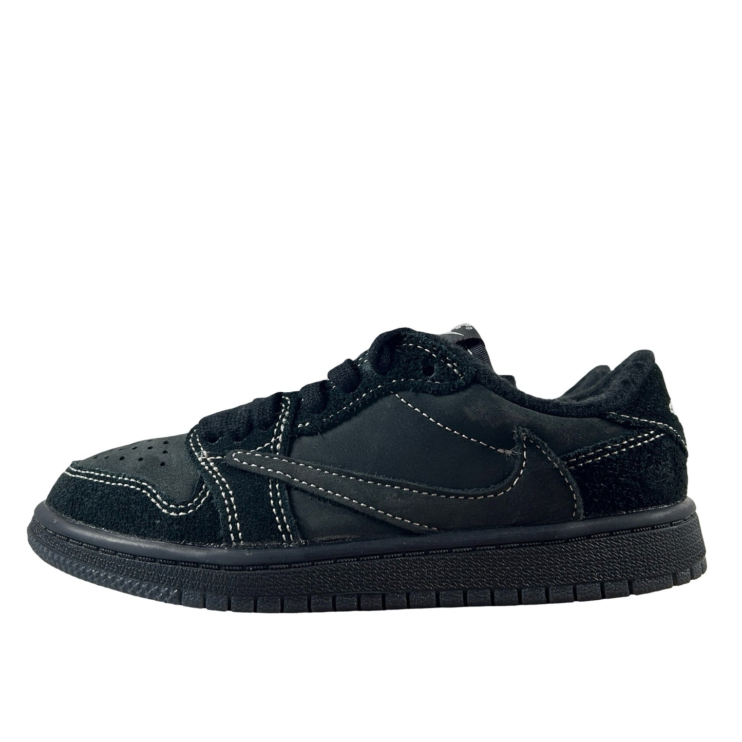DO5442 001 Jordan 1 Retro Low OG SP Travis Scott Black Phantom (PS) [USED] - 13 C (Used) (No Box)