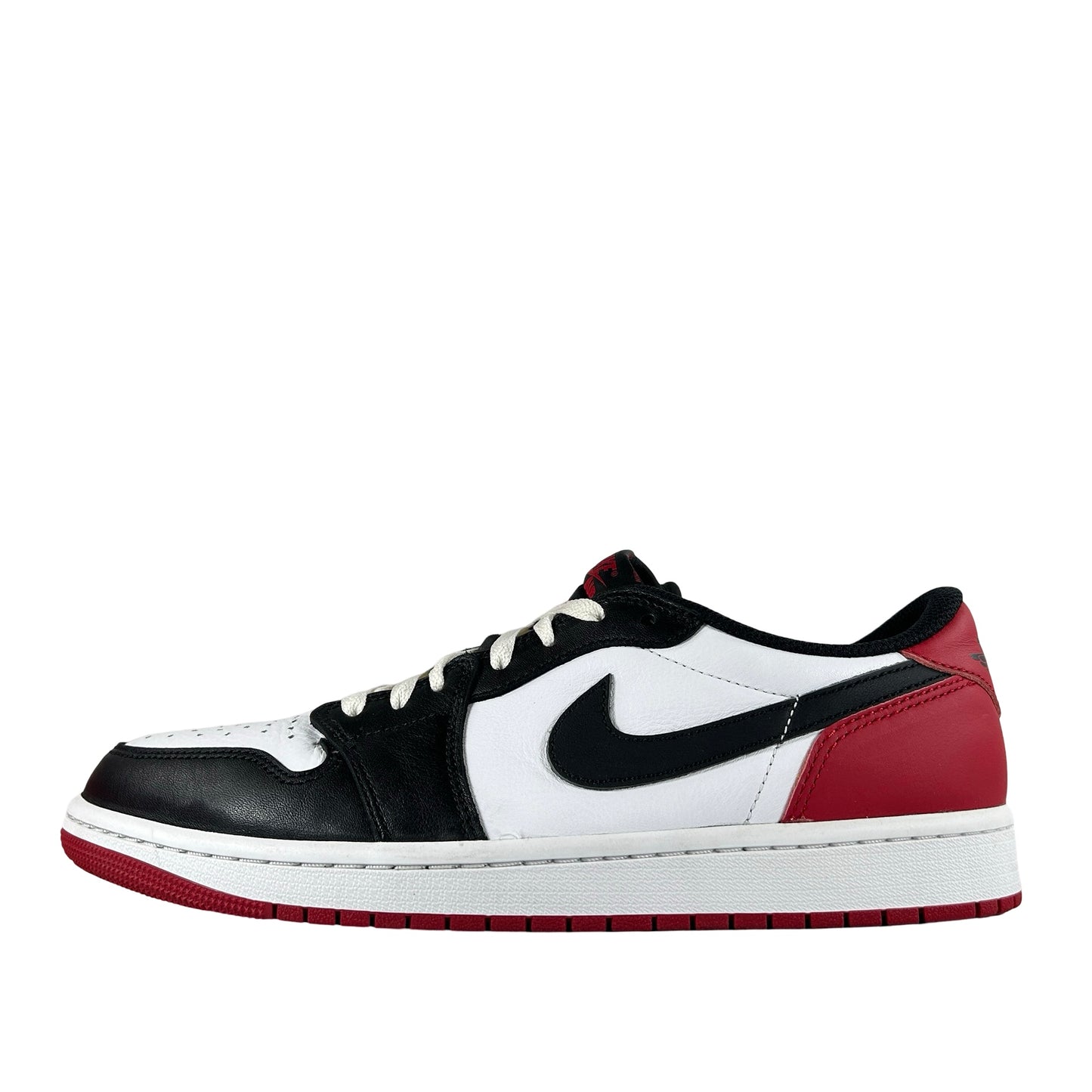 CZ0790 106  Jordan 1 Retro Low OG Black Toe (2023) [USED] - 10.5 M (Used) (Replace Box)