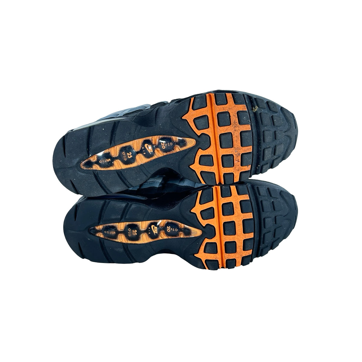 HM4740 005 Nike Air Max 95 OG Big Bubble Bright Mandarin (2025) [USED] - 9 M (Used5)