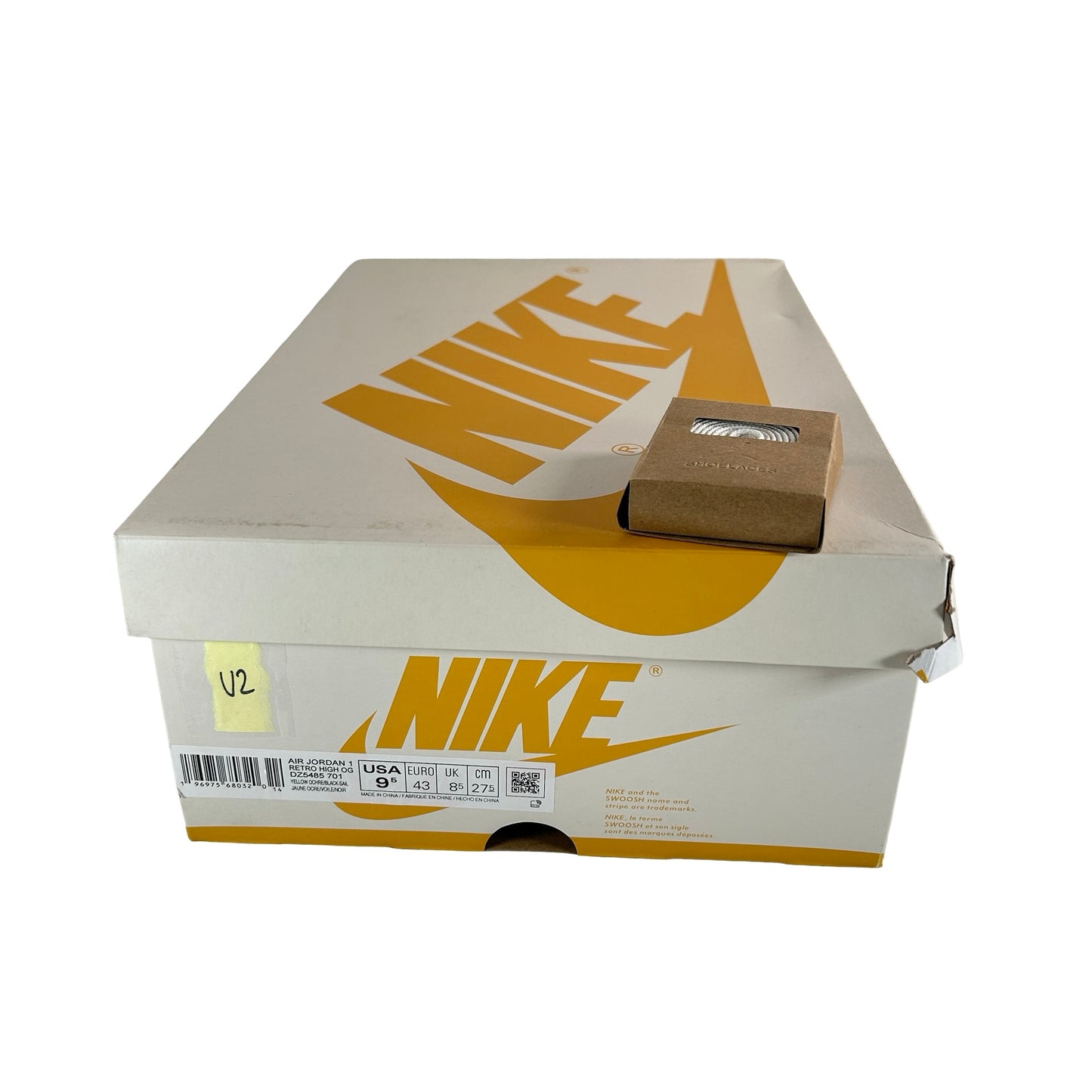 DZ5485 701 Jordan 1 Retro High OG Yellow Ochre [USED] - 9.5 M (Used2)