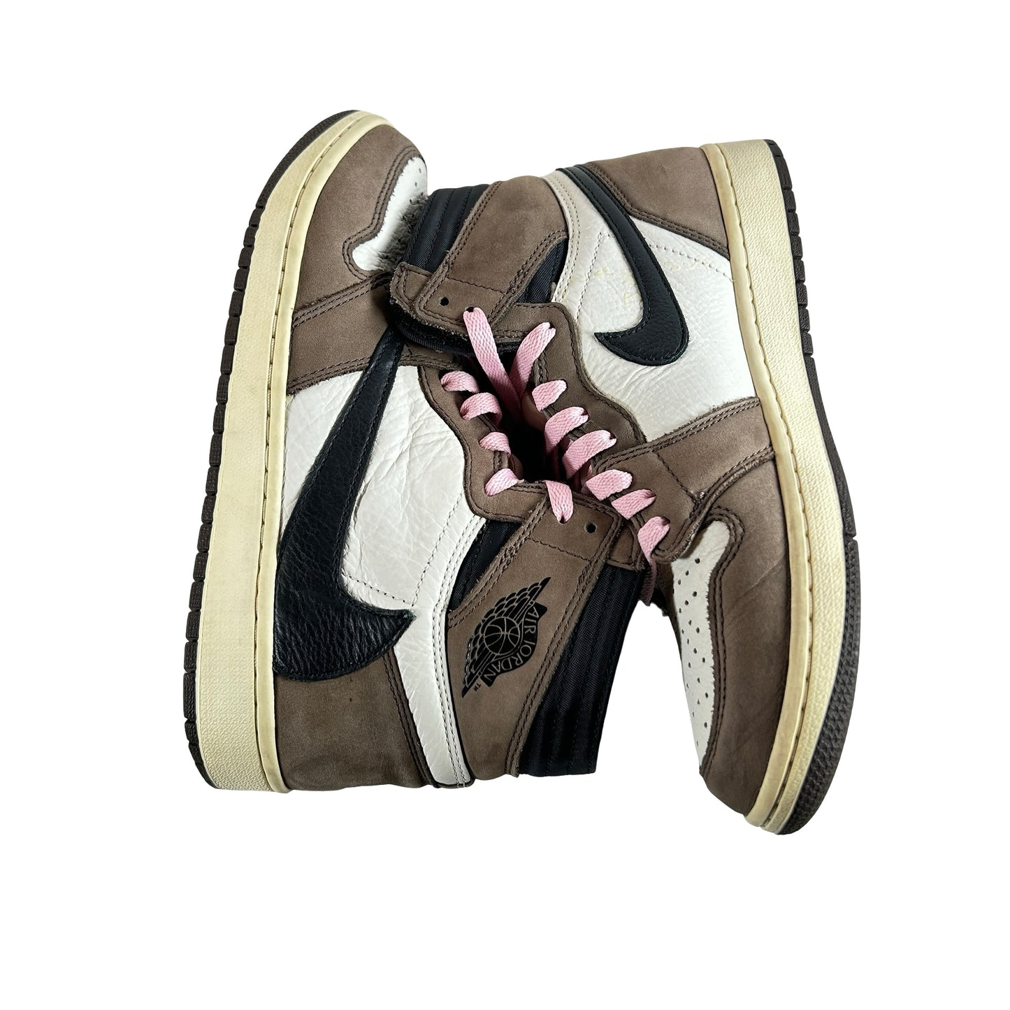 CD4487 100 Jordan 1 Travis Scott Mocha [USED] - 8.5 M (Used3)