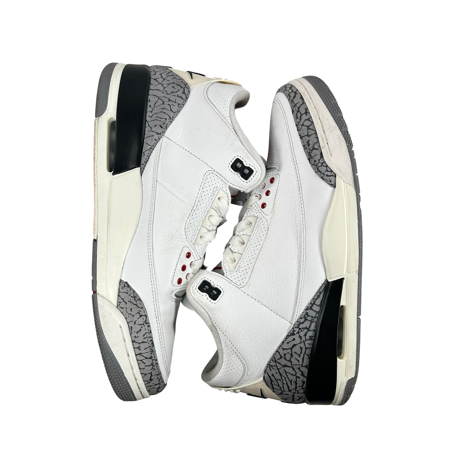 DN3707 100 Jordan 3 Retro White Cement Reimagined [USED] - 10 M (Used17)