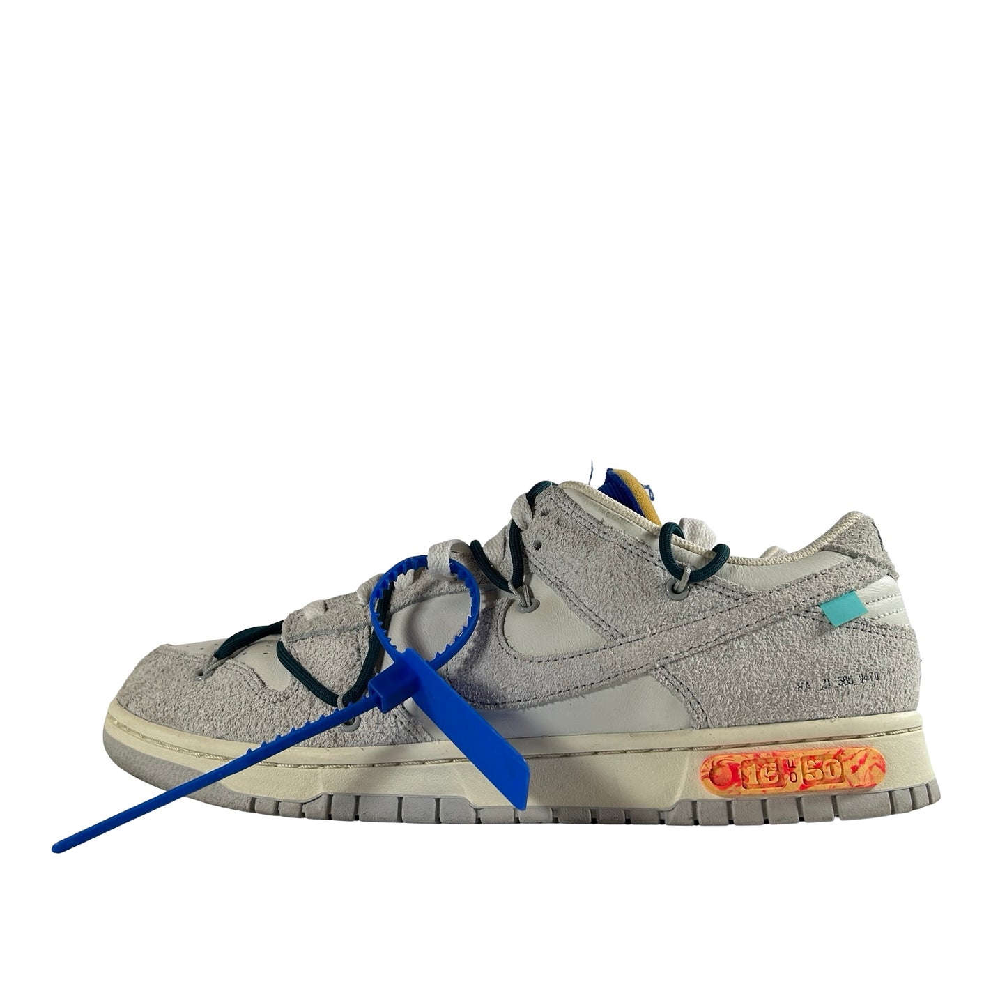 DJ0950 111 Nike Dunk Low Off-White Lot 16 [USED] - 12 M (Used3)