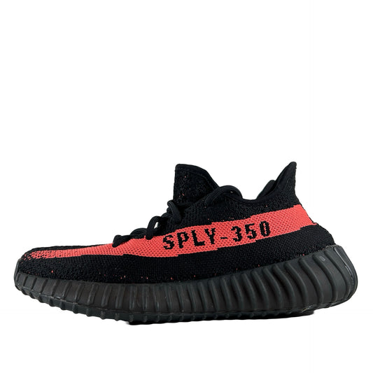 BY9612 Yeezy Boost 350 V2 Core Black Red [USED] - 5 M (Used) (No Box)