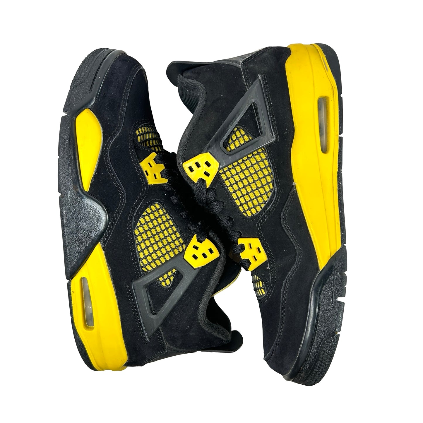 408452 017 Jordan 4 Retro Thunder (2023) (GS) [USED] - 6 Y (Used) (No Box)