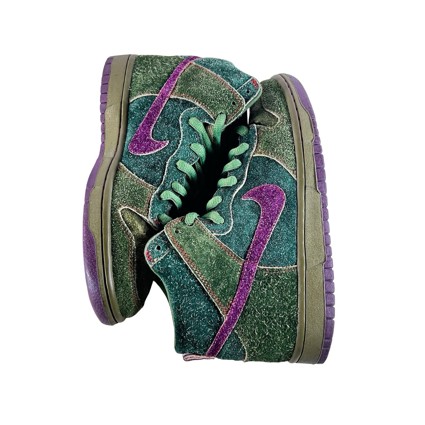 313171 300 Nike SB Dunk High Skunk 420 [USED] - 6 M (Used)