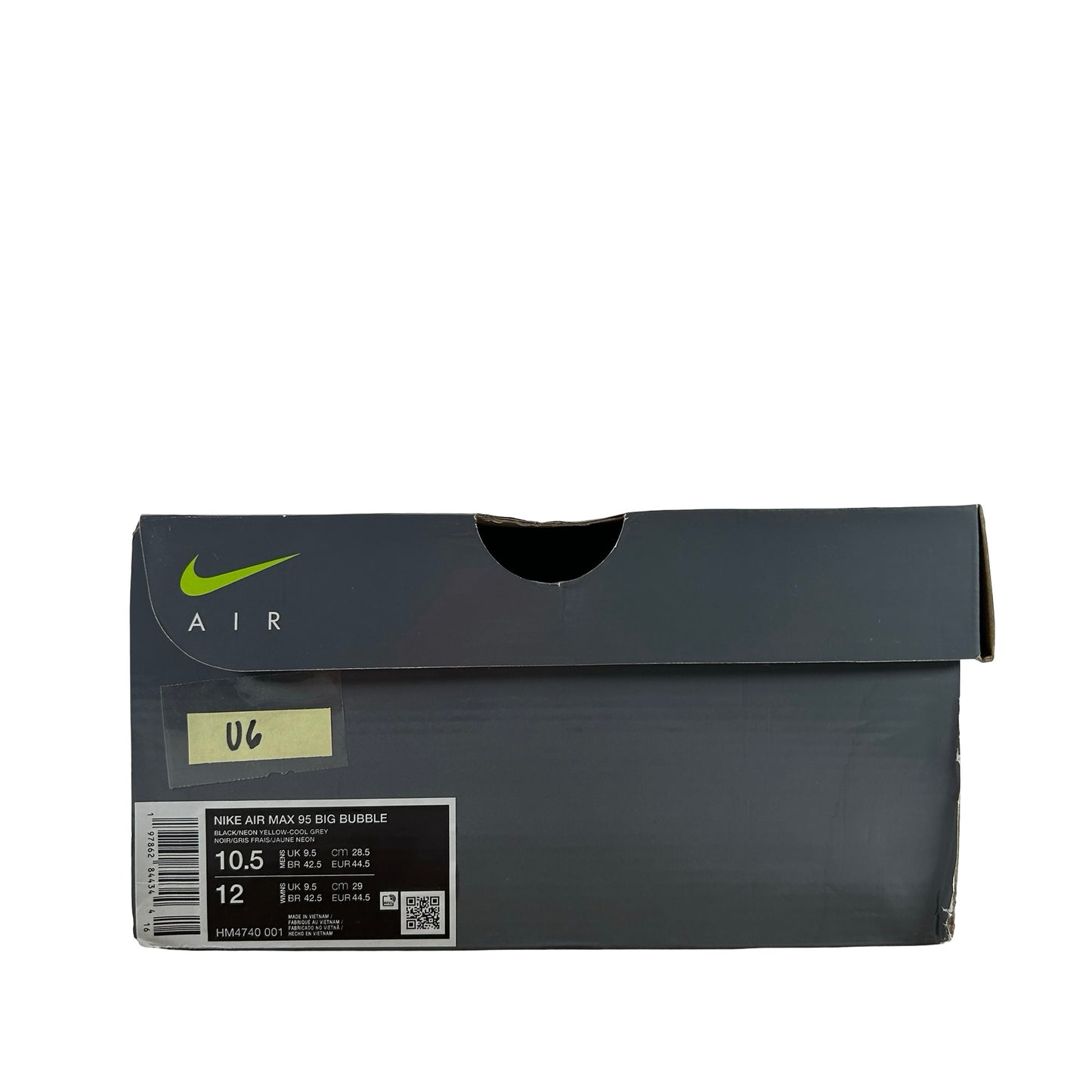 HM4740 001 Nike Air Max 95 OG Big Bubble Neon (2025) [USED] - 10.5 M (Used6)