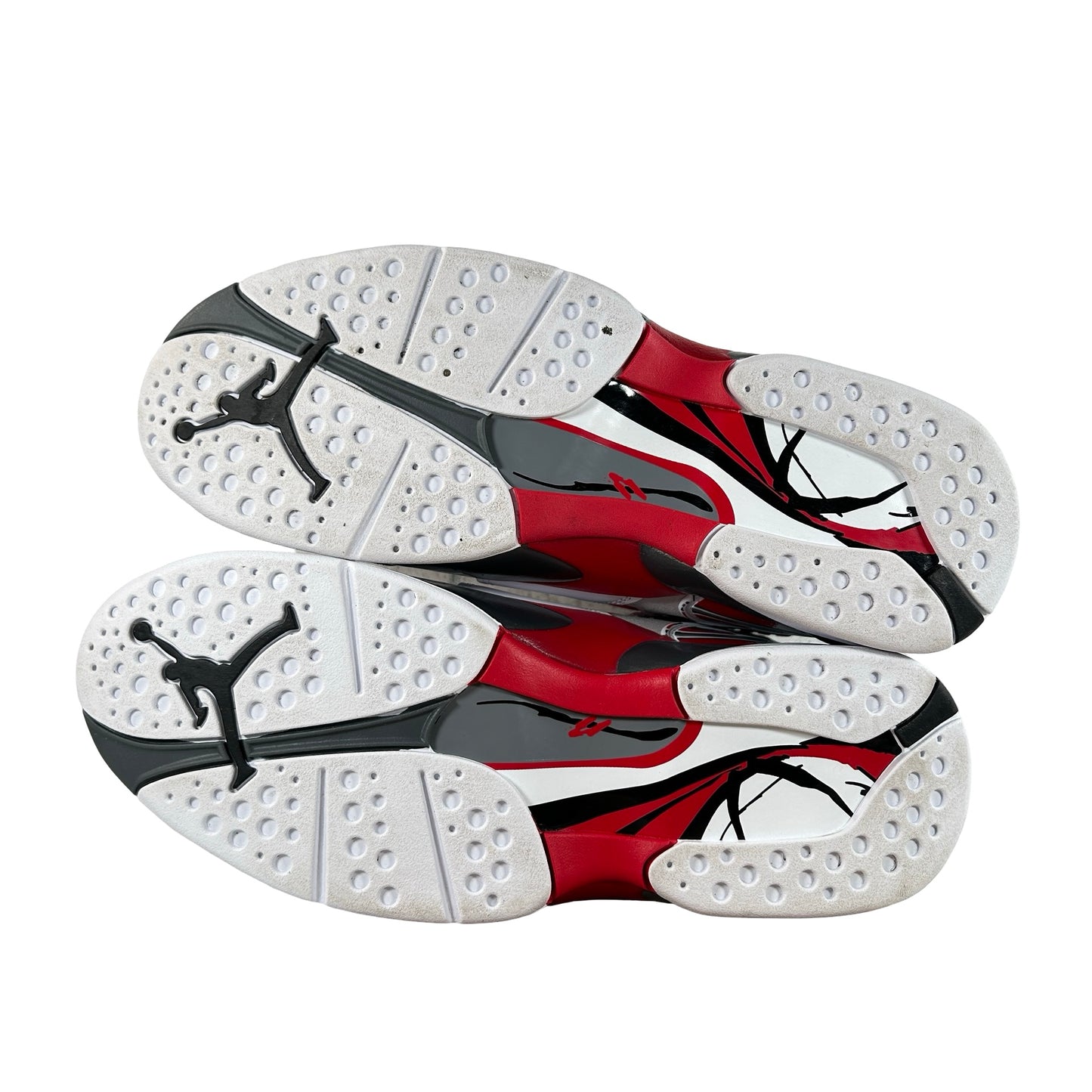 305381 100 Jordan 8 Retro White True Red (2025) [USED] - 10 M (Used7)