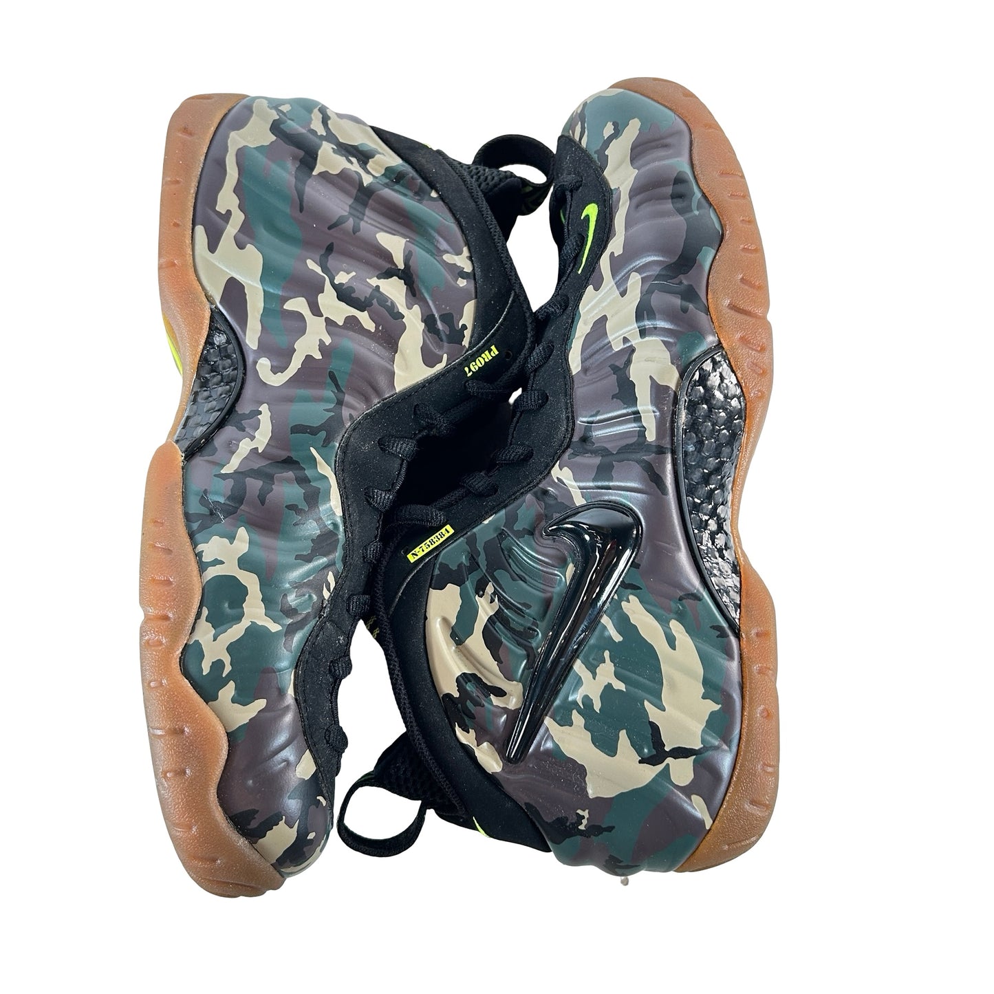 587547 300 Nike Air Foamposite Pro Army Camo [USED] - 10 M (Used)