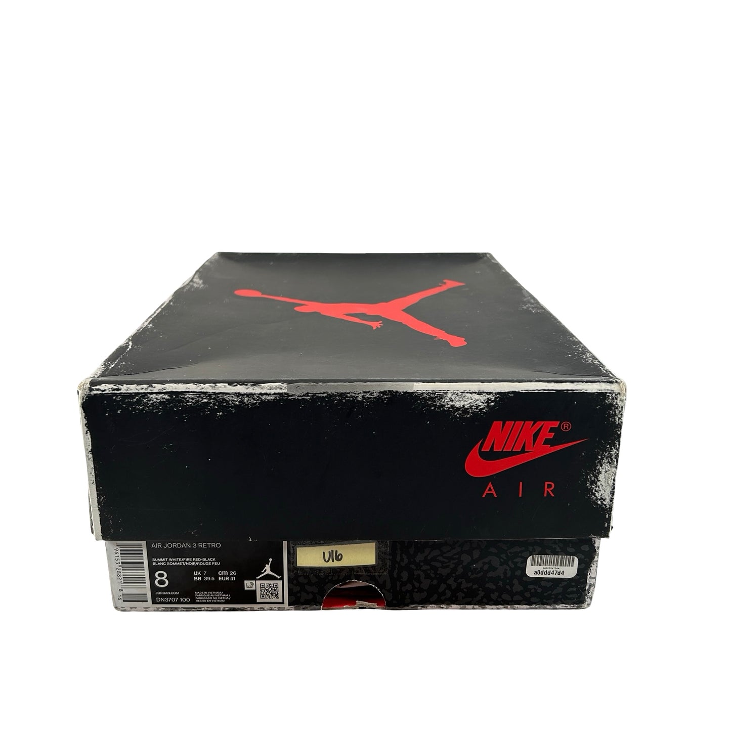 DN3707 100 Jordan 3 Retro White Cement Reimagined [USED] - 8 M (Used16)