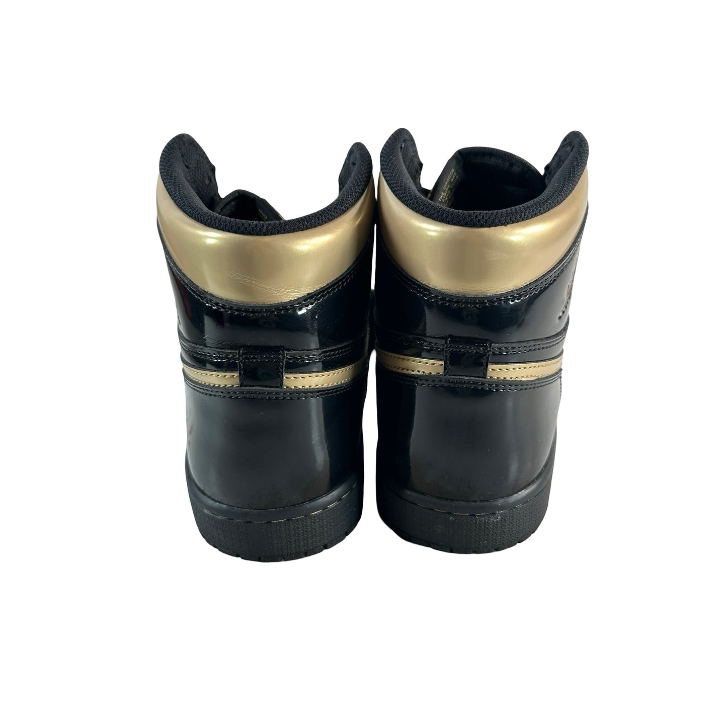 555088 032 Jordan 1 Black/Gold [USED] - 11 M (Used)