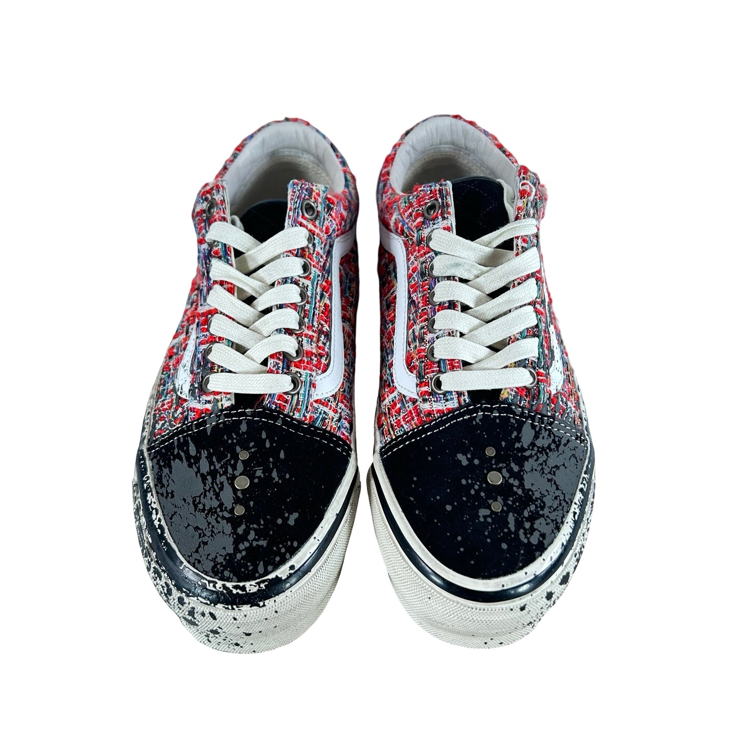 VN000D9VBOS Vans Premium Old Skool Charms Red Black [USED] - 7.5 M (Used)