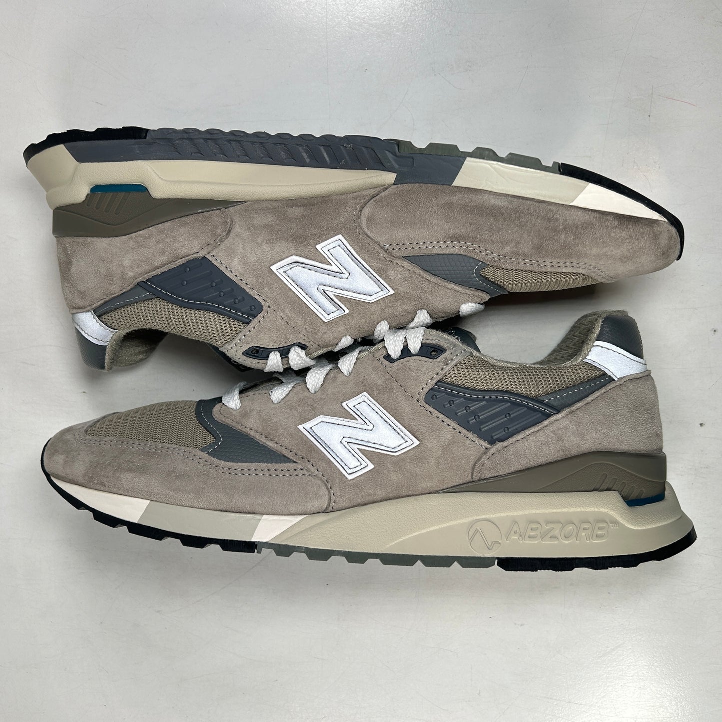 U998GR New Balance 998 Core MiUSA Grey Silver [USED] - 11.5 M (VNDS)