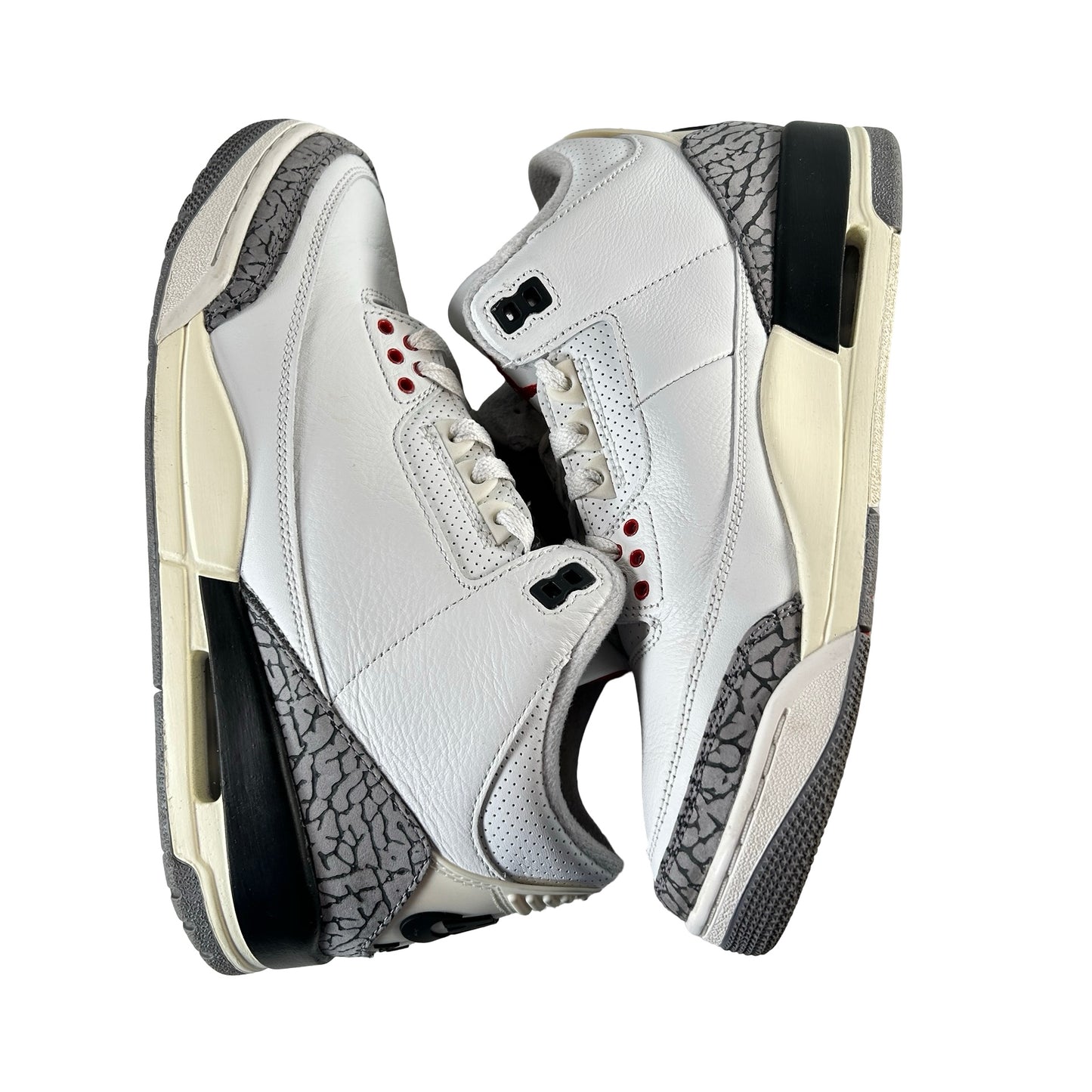 DN3707 100 Jordan 3 Retro White Cement Reimagined [USED] - 8.5 M (Used19)
