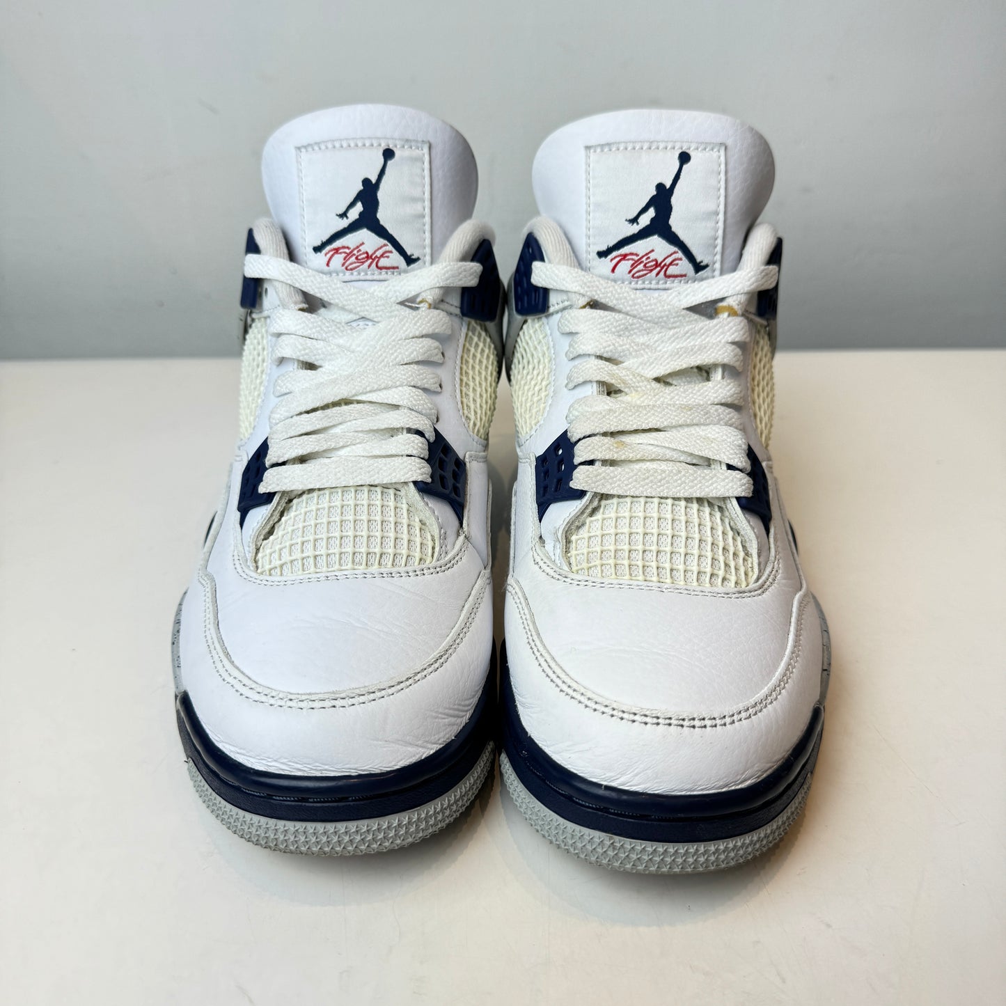 DH6927 140 Jordan 4 Retro Midnight Navy [USED] - 10 M (Used)