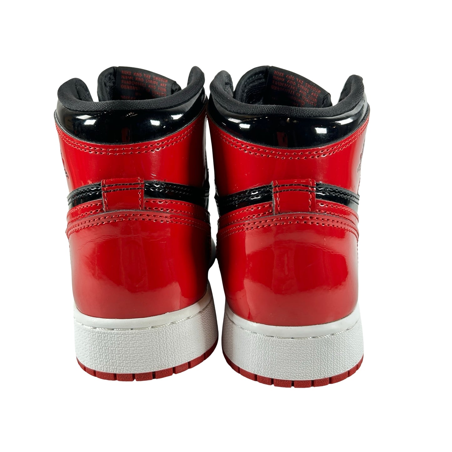 575441 063 Jordan 1 Retro High OG Patent Bred (GS) [USED] - 7 Y (Used2)