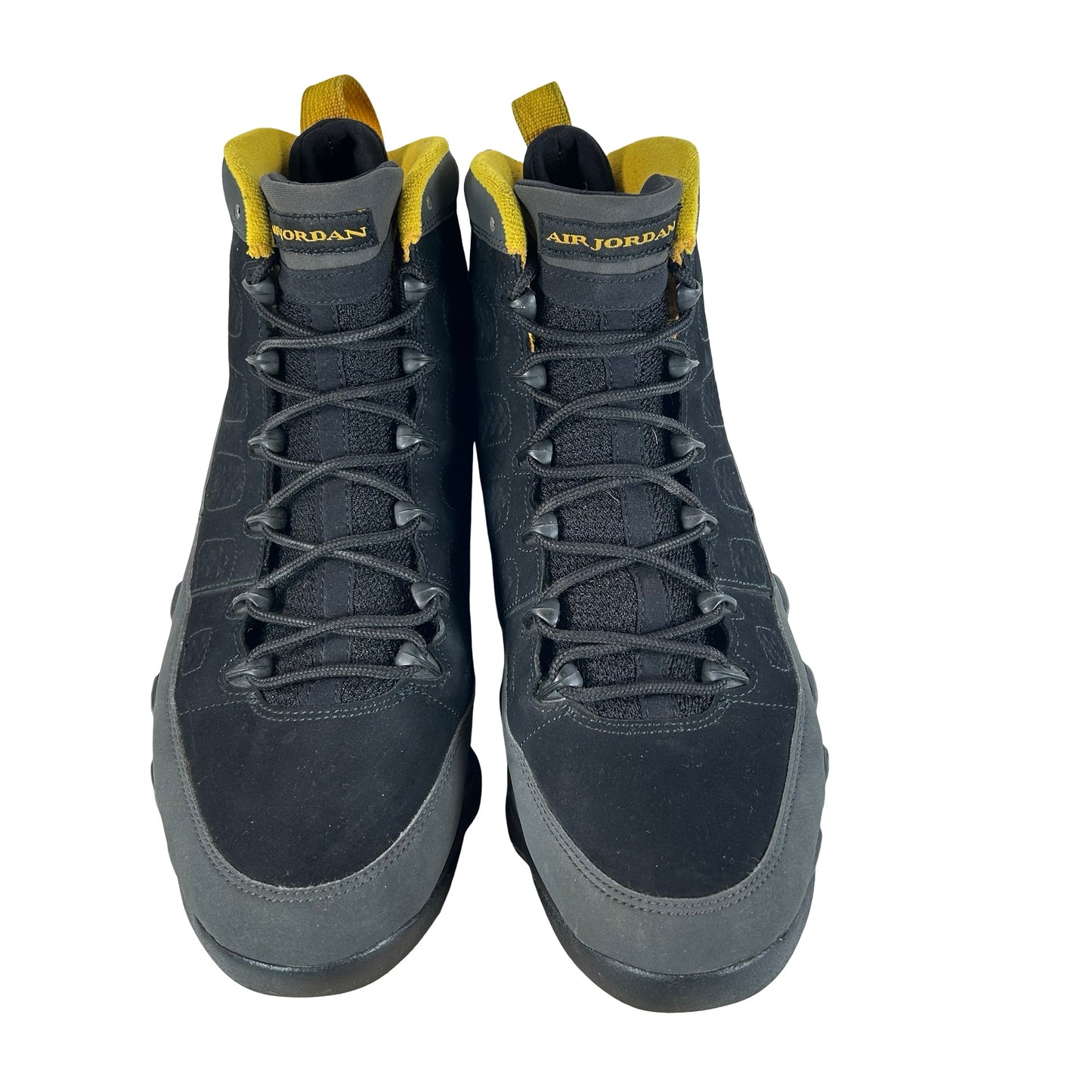 CT8019 070 Jordan 9 Retro Dark Charcoal University Gold [USED] - 12 M (Used3) (No Box3)