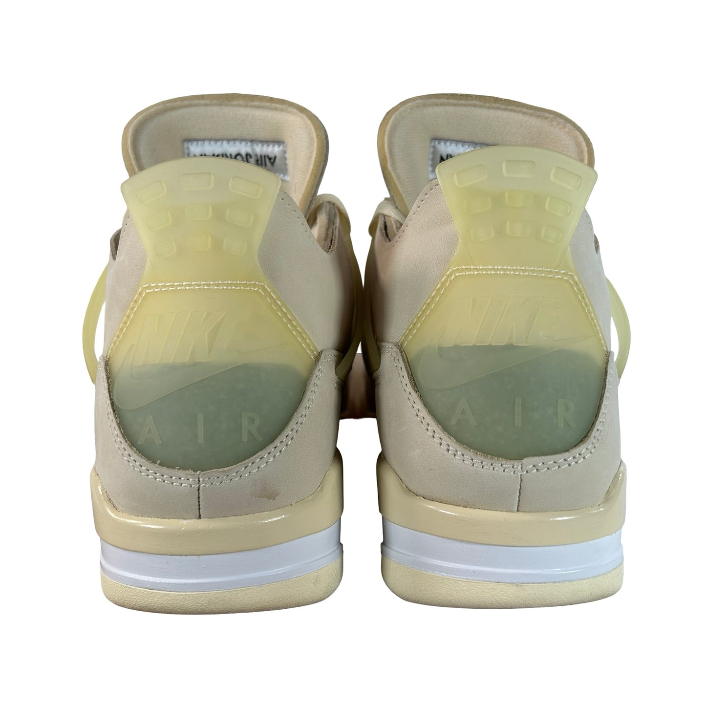 CV9388 100 Jordan 4 Retro Off-White Sail (Women's) [USED] - 11 W (Used2) (No Box2)