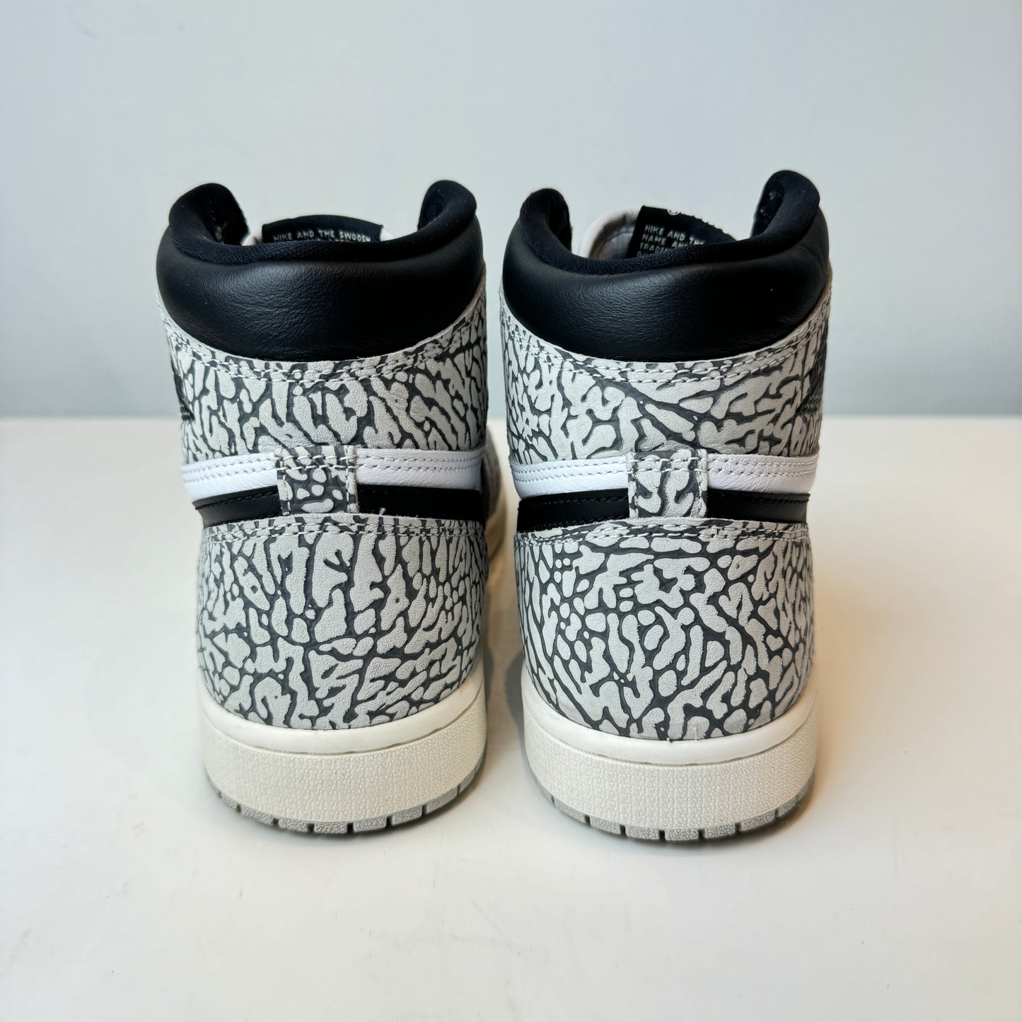 DZ5485 052 Jordan 1 Retro High OG White Cement [USED] - 9.5 M (Used)