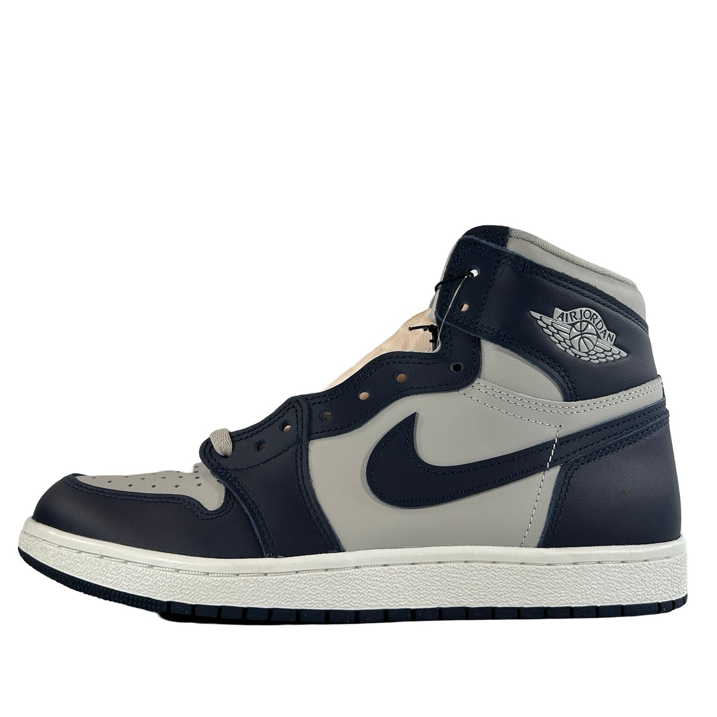 BQ4422 400 Jordan 1 High 85 Georgetown [CONDITIONAL] - 9.5 M (Right Toe Box Spot)