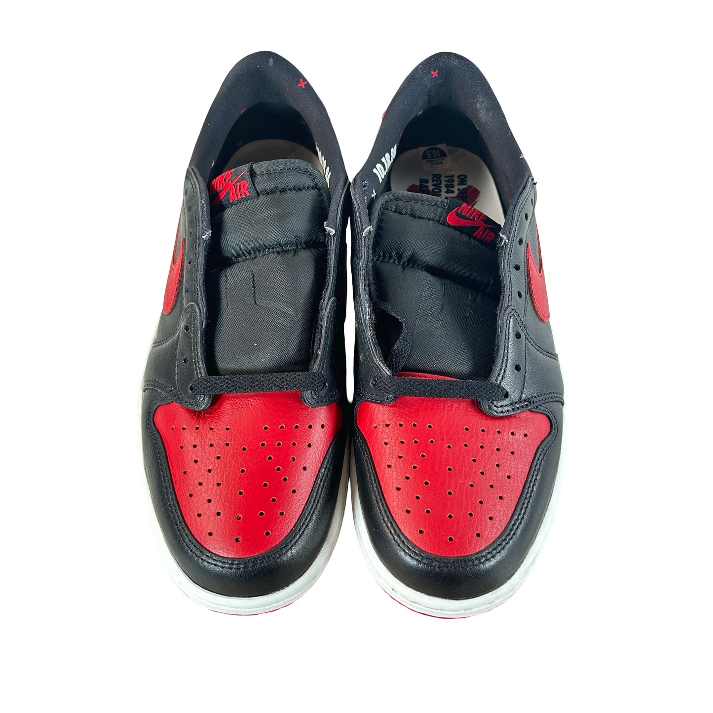 IW6276 001 Air Jordan 1 Retro Low OG Banned [USED] - 10.5 M (VNDS)