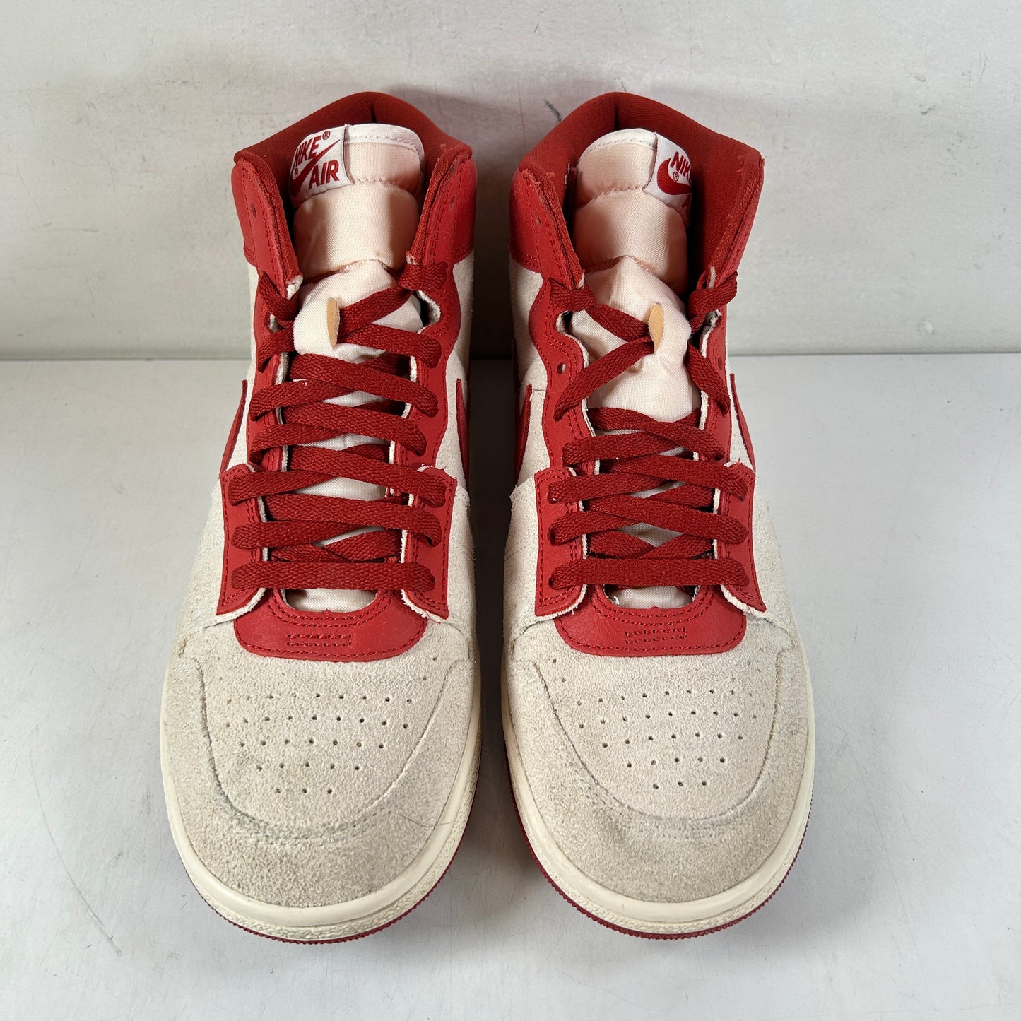 DZ3437 106 Nike Jordan Air Ship PE SP Every Game Dune Red [USED] - 9.5 M (Used) (Replace Box)