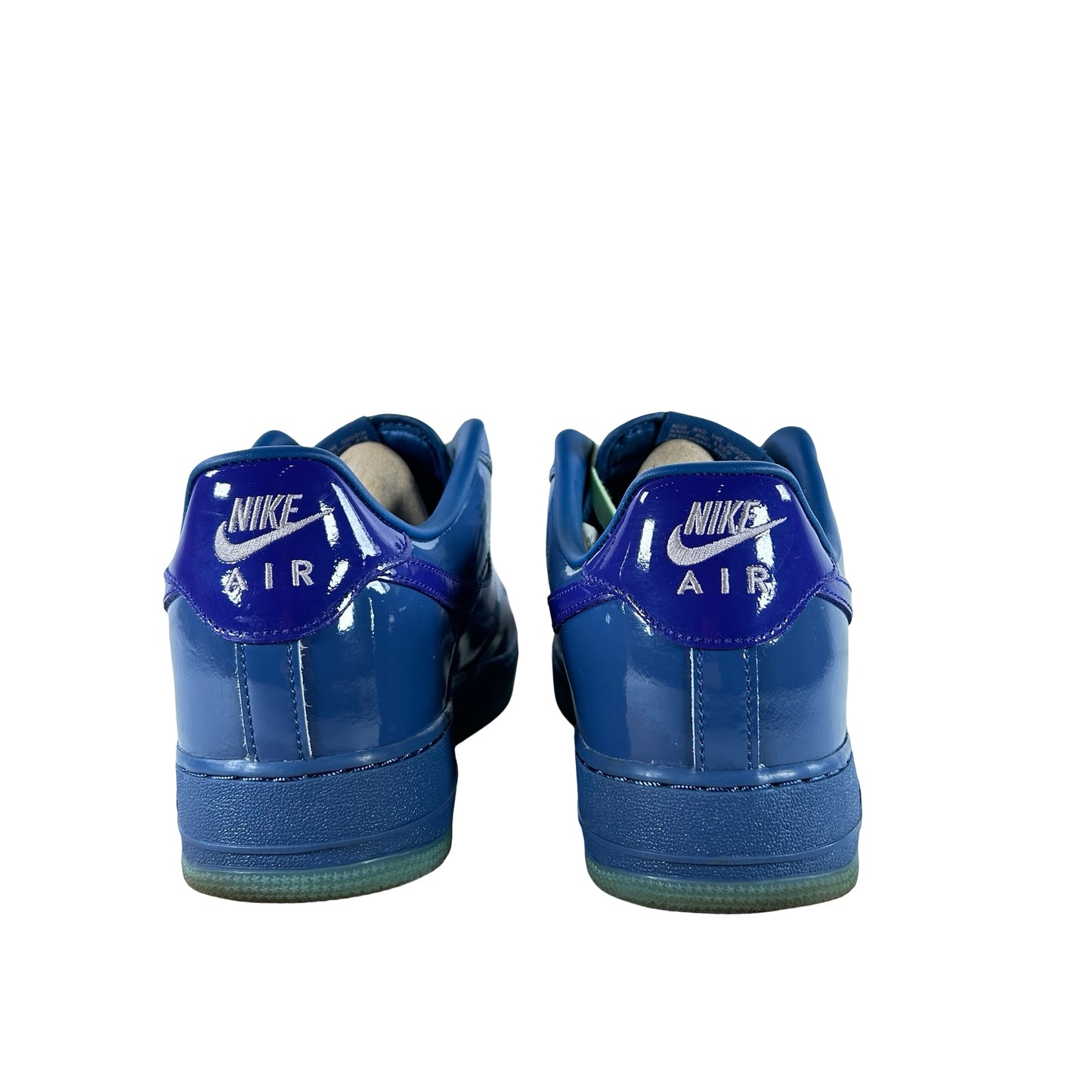 IO4489 400 Nike Air Force 1 Low Patent Leather Mystic Navy Grape Ice [USED] - 11 M (Used2)