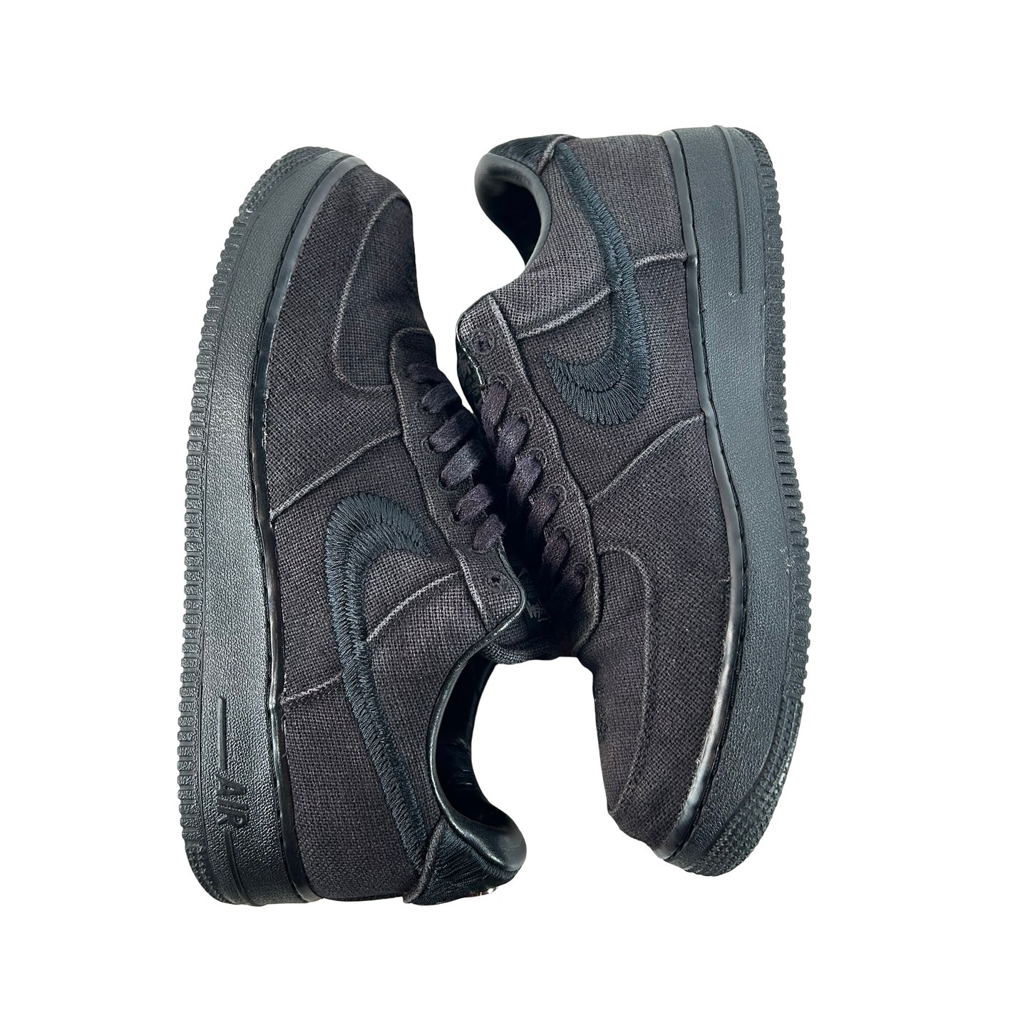 CZ9084 001 Nike Air Force 1 Low Stussy Black [USED] - 9.5 M (Used2)