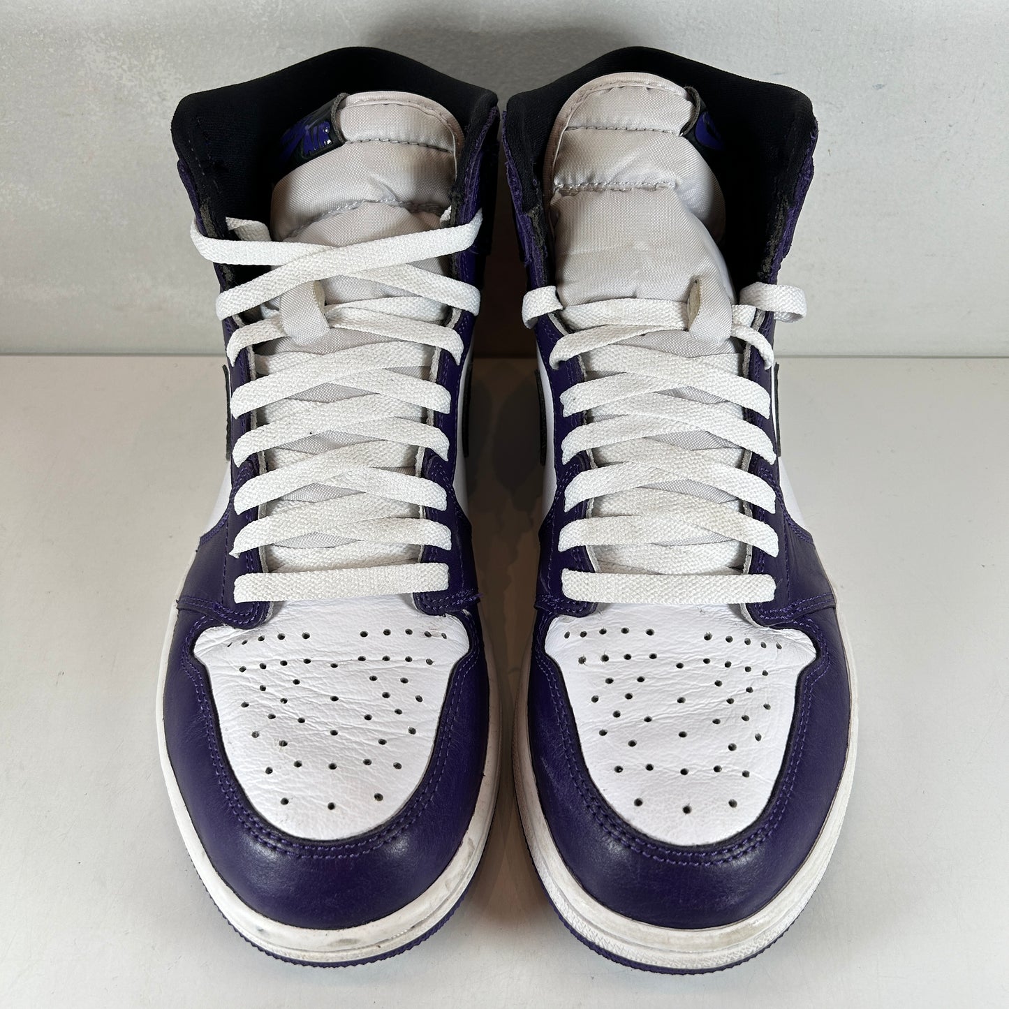 555088 500 Jordan 1 Court Purple [USED] - 10 M (Used)