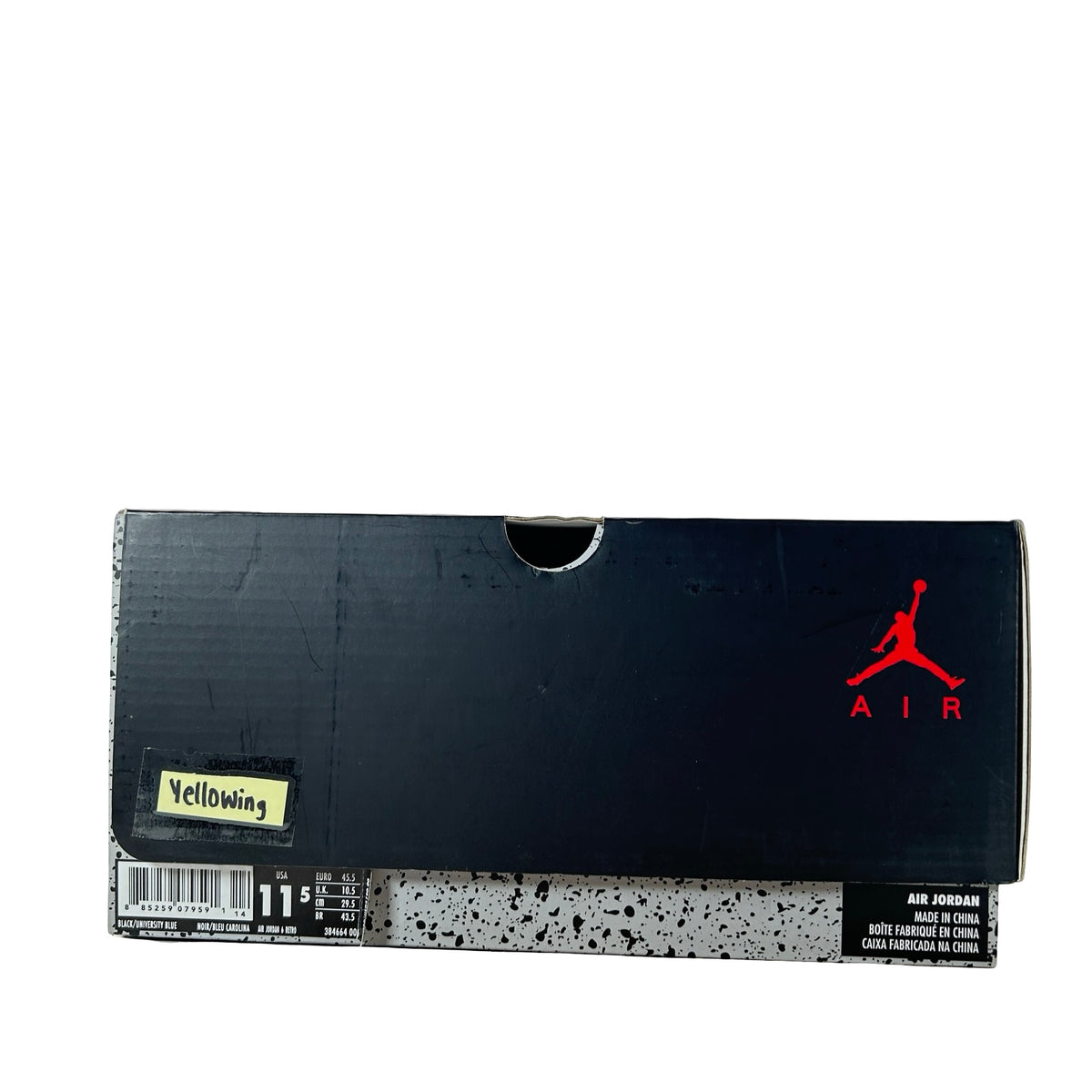 384664 006 Jordan 6 UNC - 11.5 M (Yellowing Soles2)