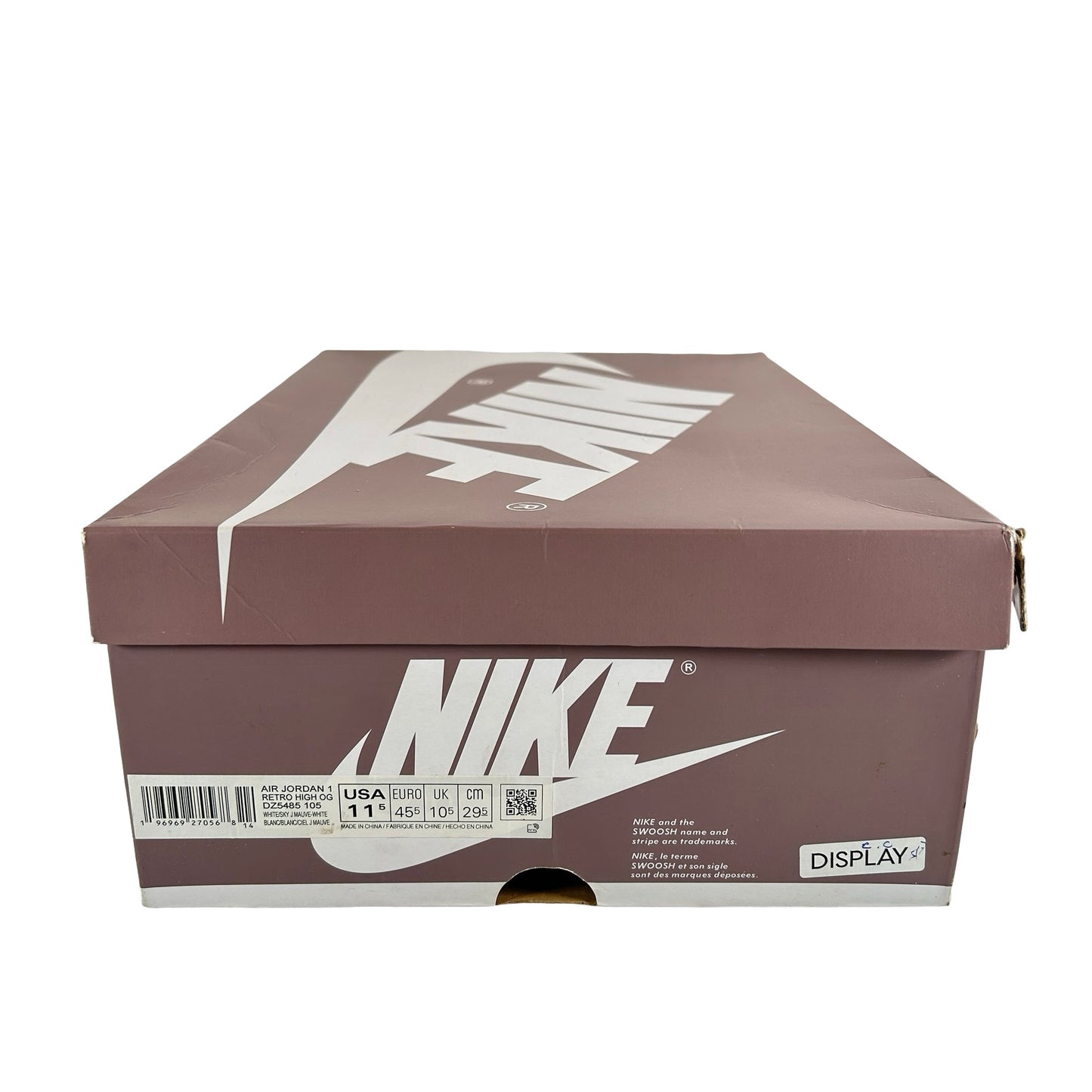 DZ5485 105 Jordan 1 Retro High OG Mauve [USED] - 11.5 M (Used)