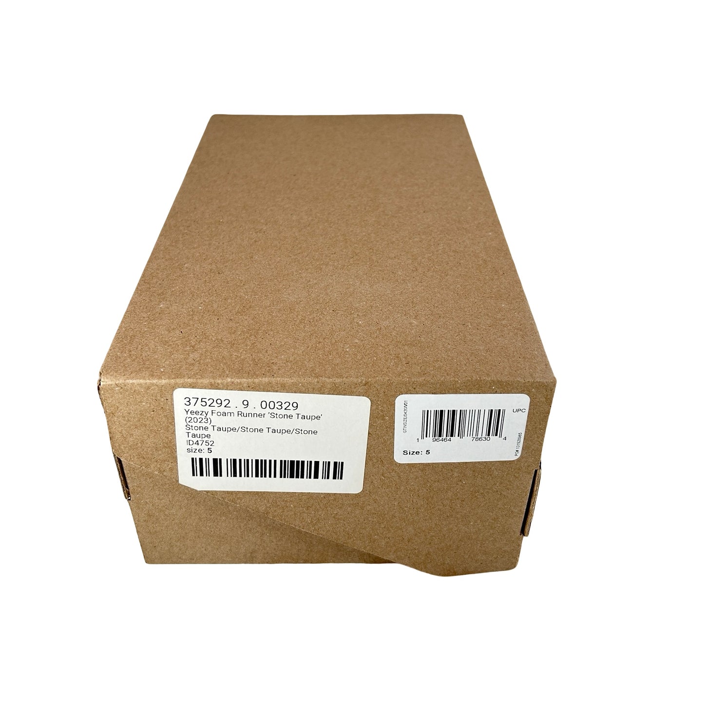 ID4752 adidas Yeezy Foam RNR Stone Taupe [Used] - 5 M (Used)