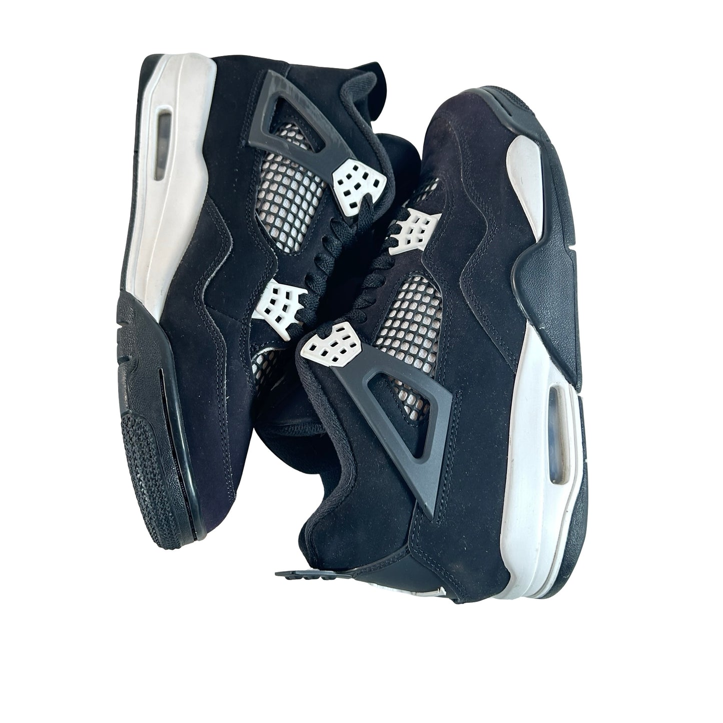 FQ8138 001  Jordan 4 Retro White Thunder [USED] - 8.5 M (Used8)
