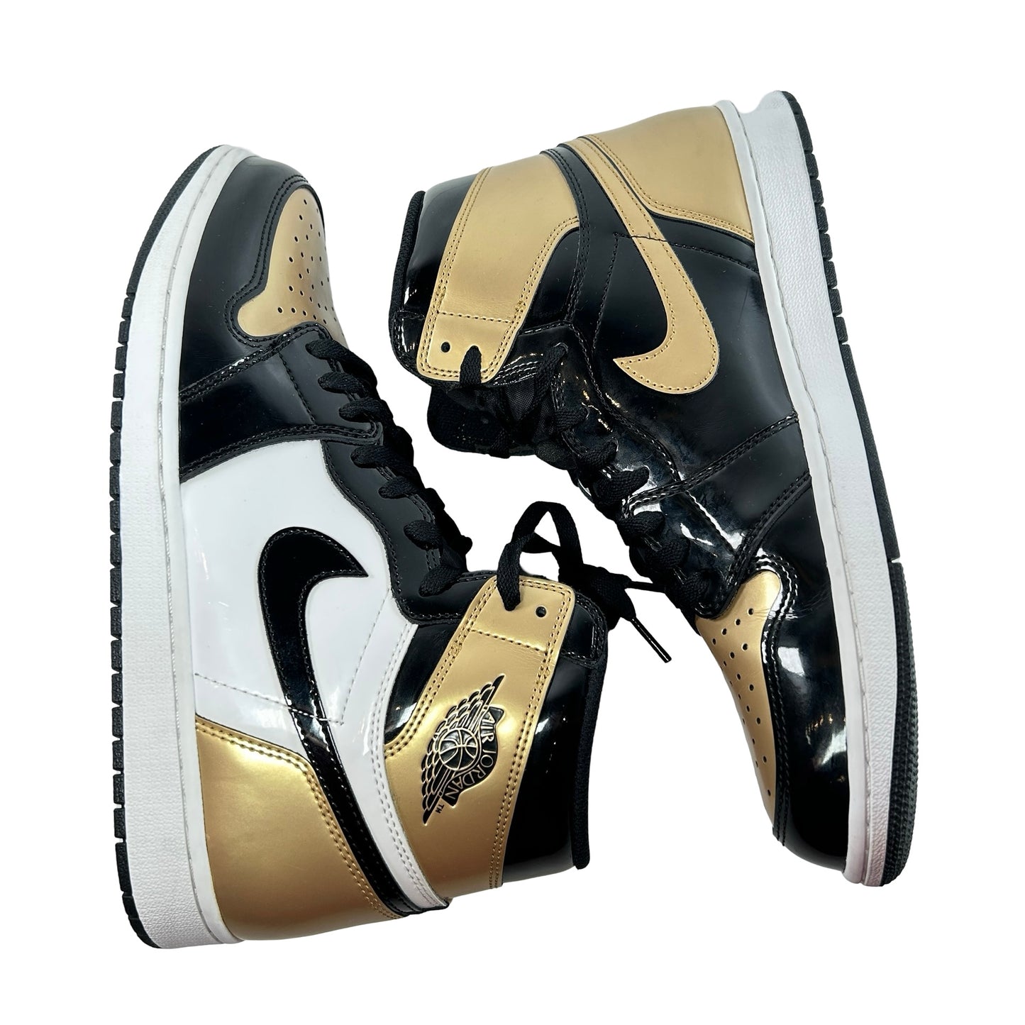 861428 007 Jordan 1 Retro High NRG Patent Gold Toe [USED] - 12 M (Used2)