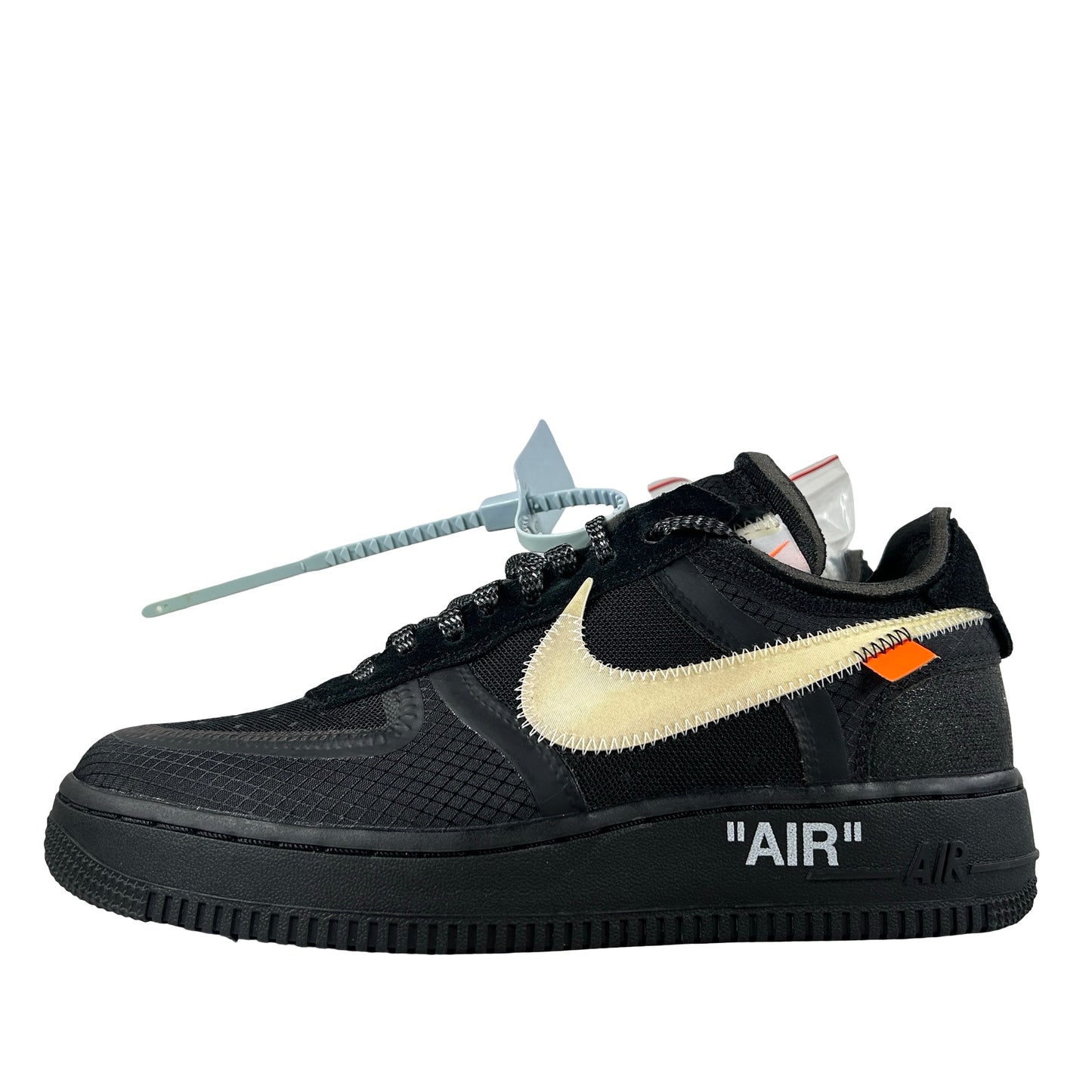AO4606 001 Nike Air Force 1 Low Blanco roto Negro Blanco