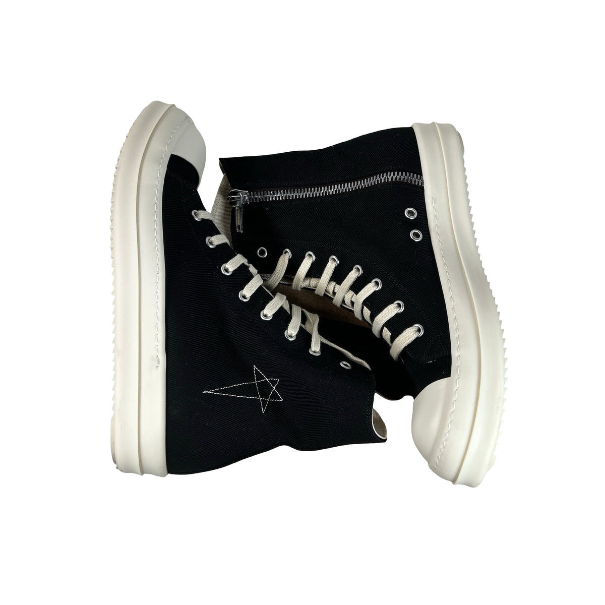 DU02E7800 DOEM8 9811 Rick Owens DRKSHDW Sneaks Black [USED] - EU 41 (Used)