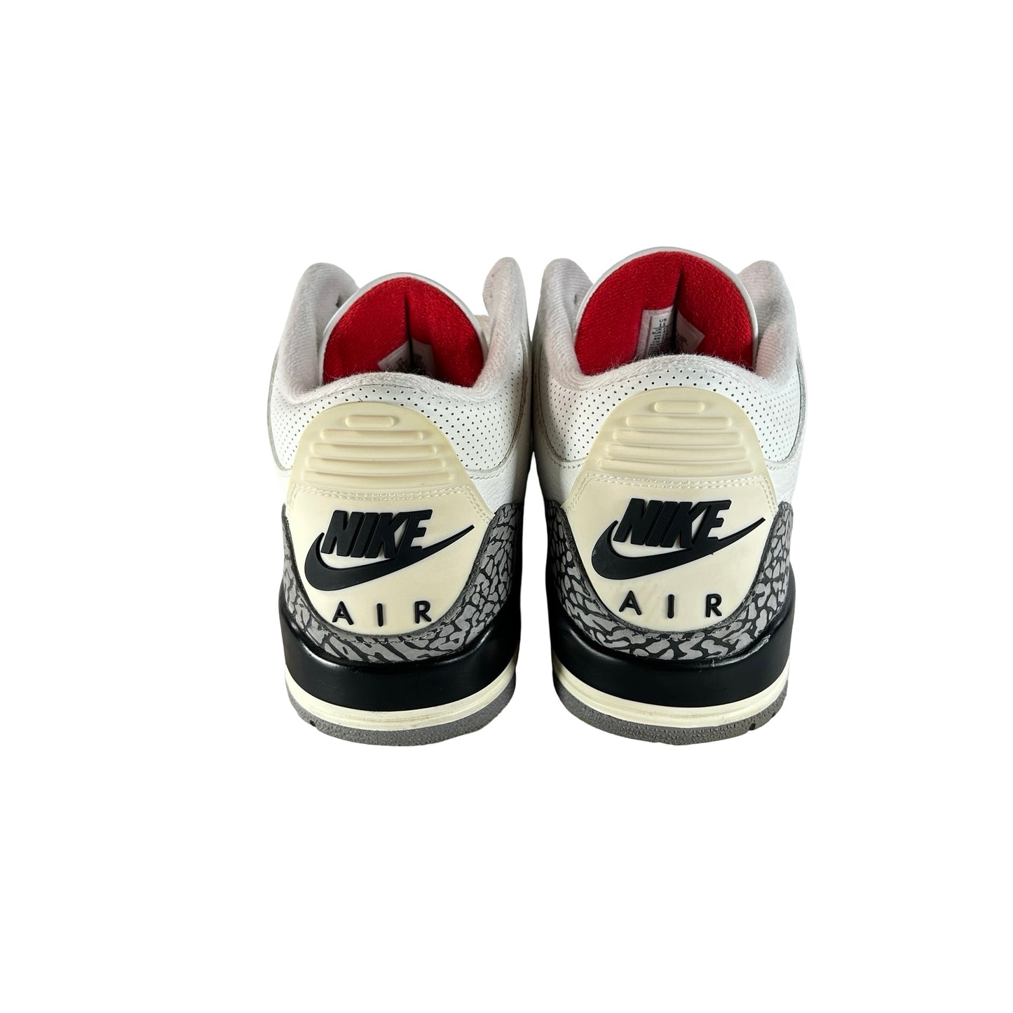 DN3707 100 Jordan 3 Retro White Cement Reimagined [USED] - 11 M (Used8) (No Box8)