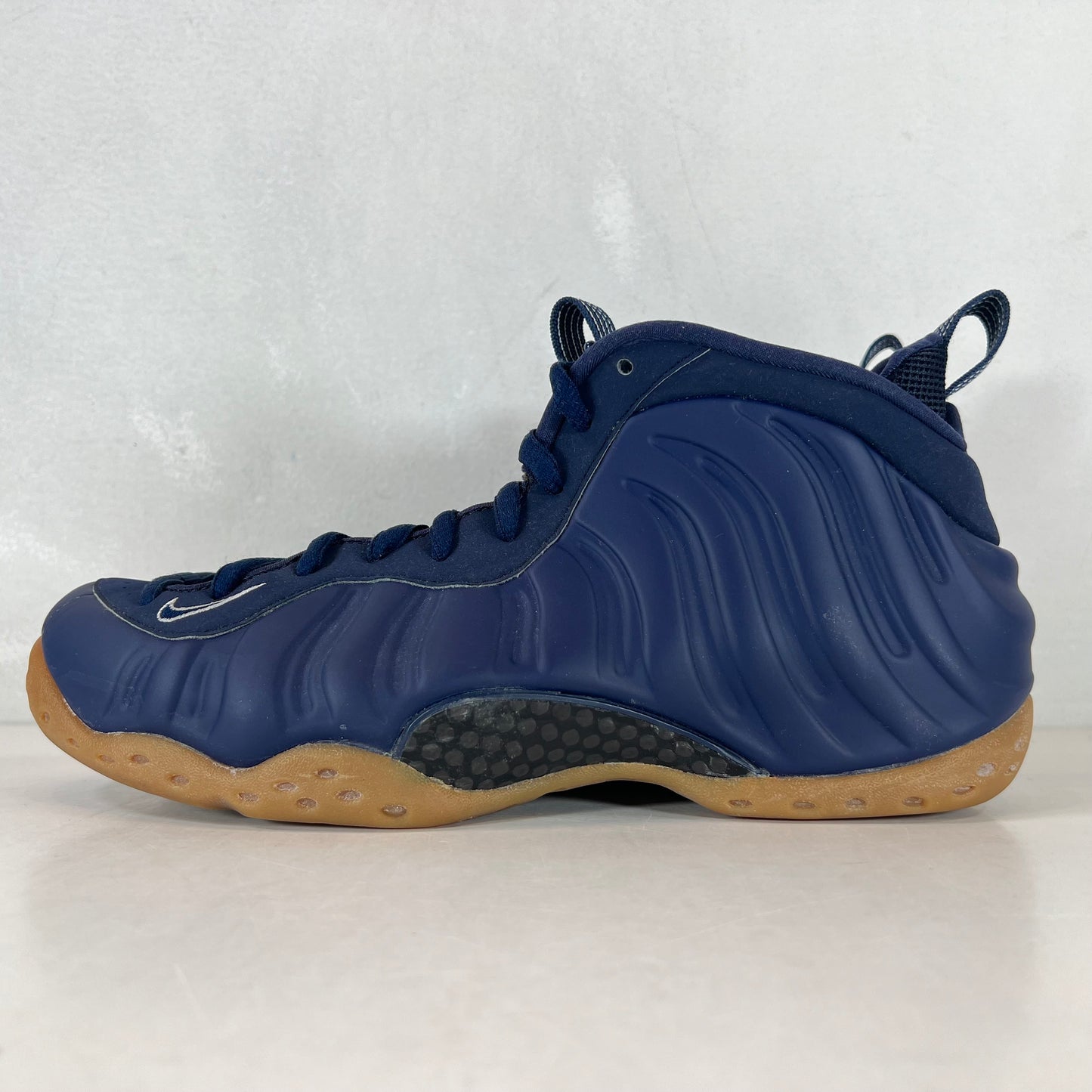 314996 405 Nike Air Foamposite One Navy Gum [USED] - 9.5 M (Used) (Replace Box)