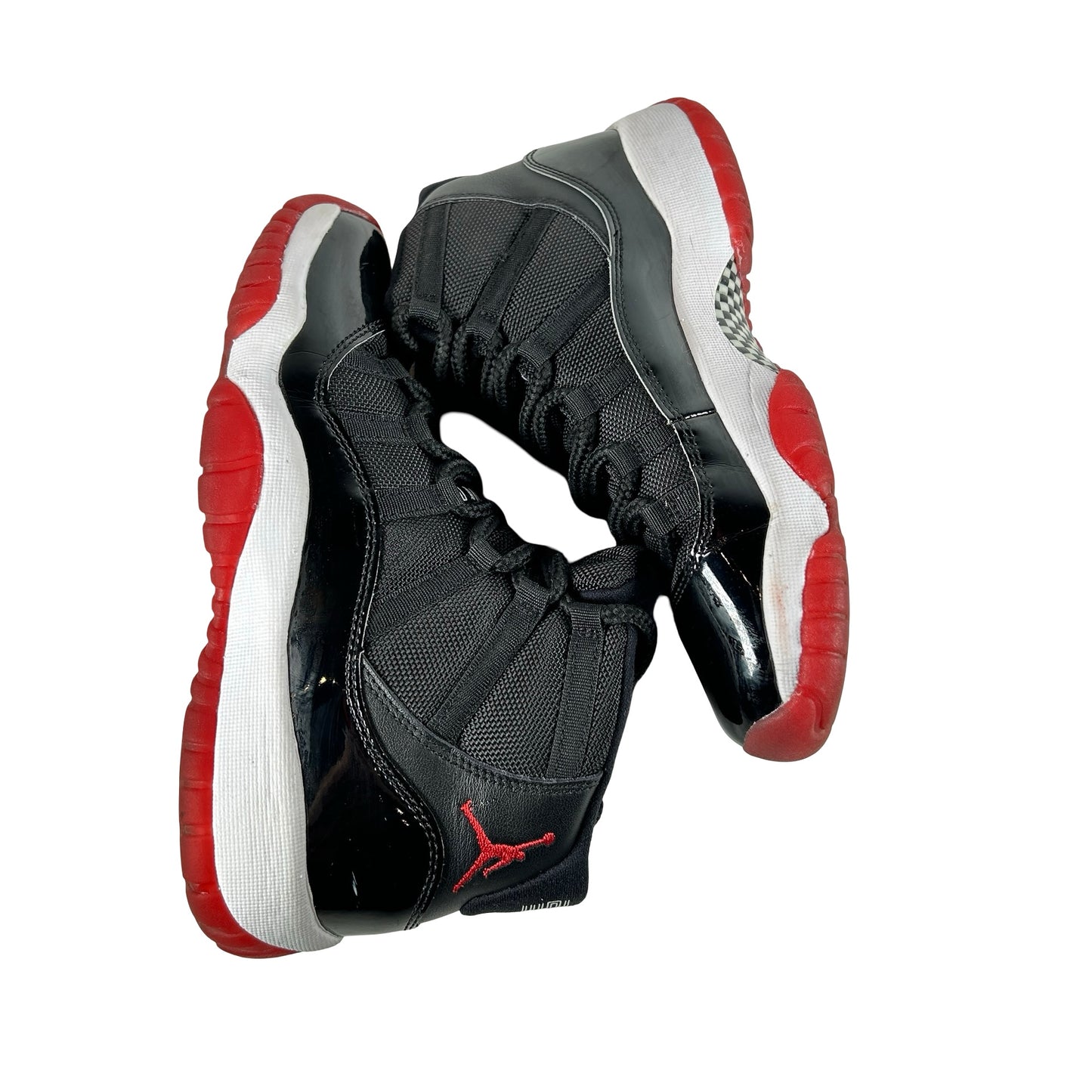 378038 061 Jordan 11 Retro Playoffs Bred (2019) (GS) [USED] - 6 Y (Used2) (No Box2)