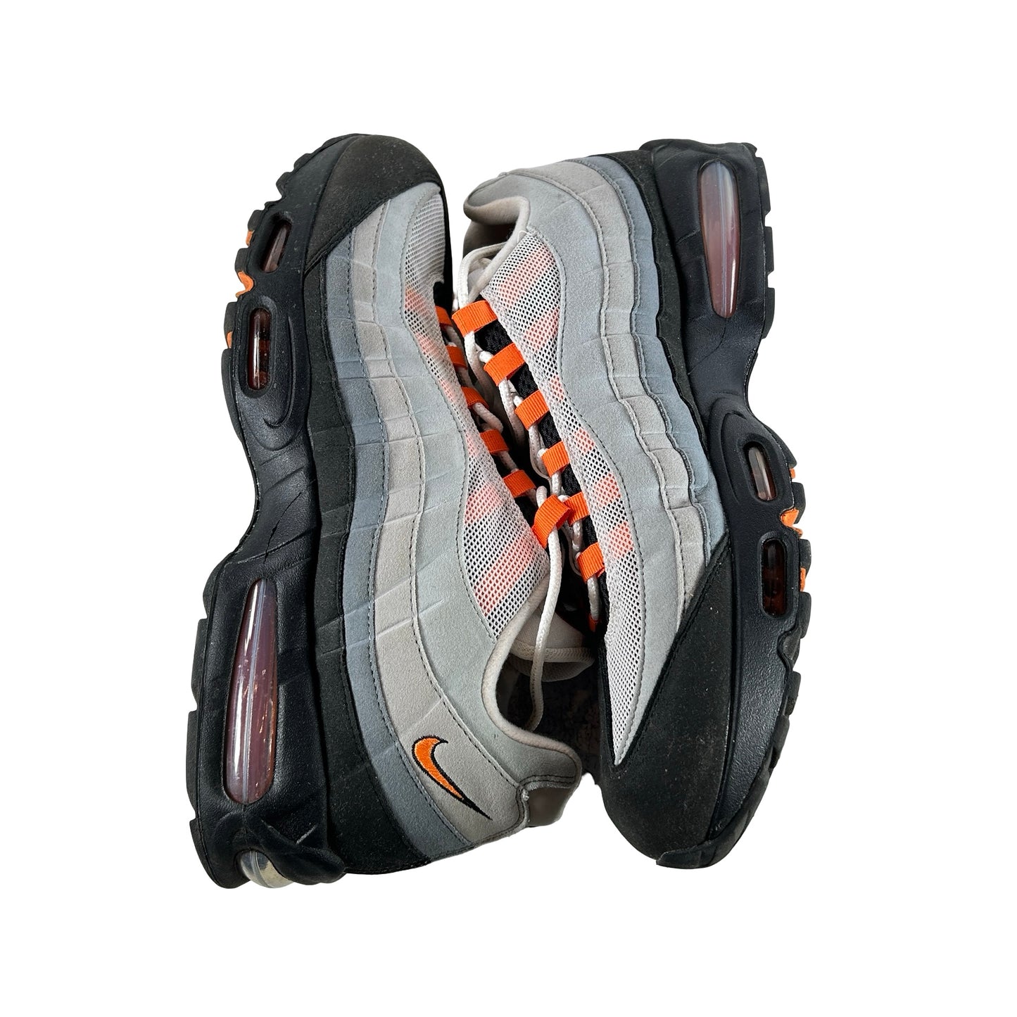 HM4740 005 Nike Air Max 95 OG Big Bubble Bright Mandarin (2025) [USED] - 15 M (Used)