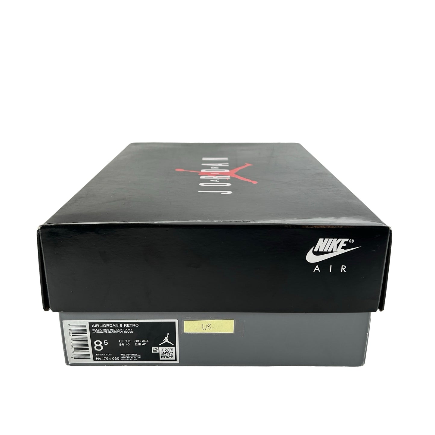 HV4794 030 Air Jordan 9 Retro Olive (2024) [USED] - 8.5 M (Used8)