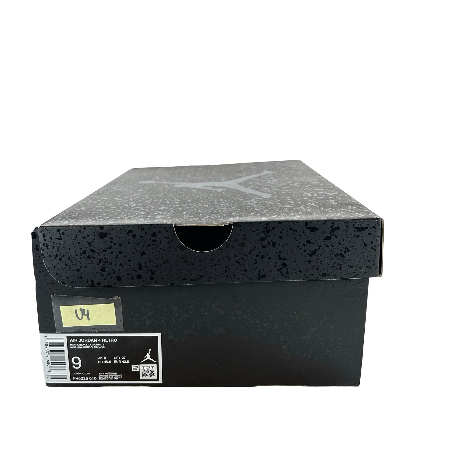 FV5029 010 Jordan 4 Retro Black Cat (2025) [USED] - 9 M (Used4)