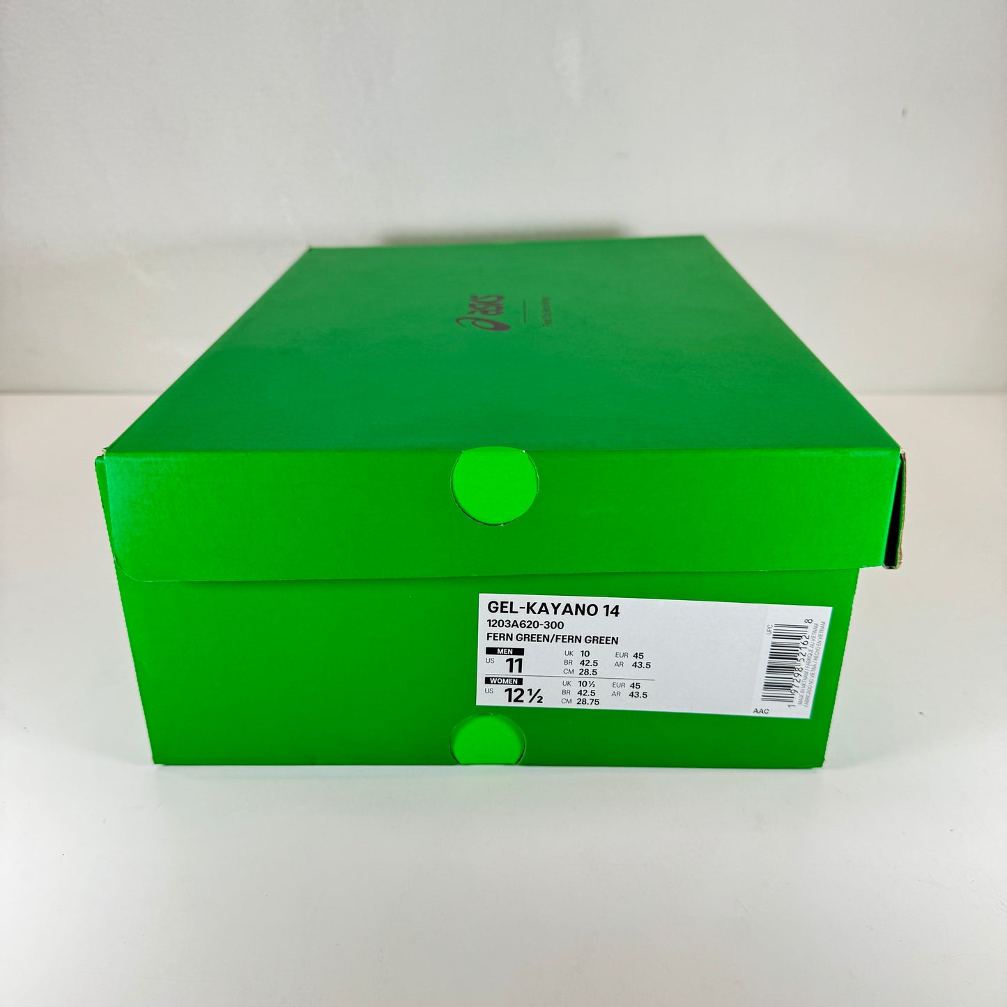 1203A620 300 ASICS Gel-Kayano 14 Field Trip Recordings Fern Green [USED] - 11 M (Used)