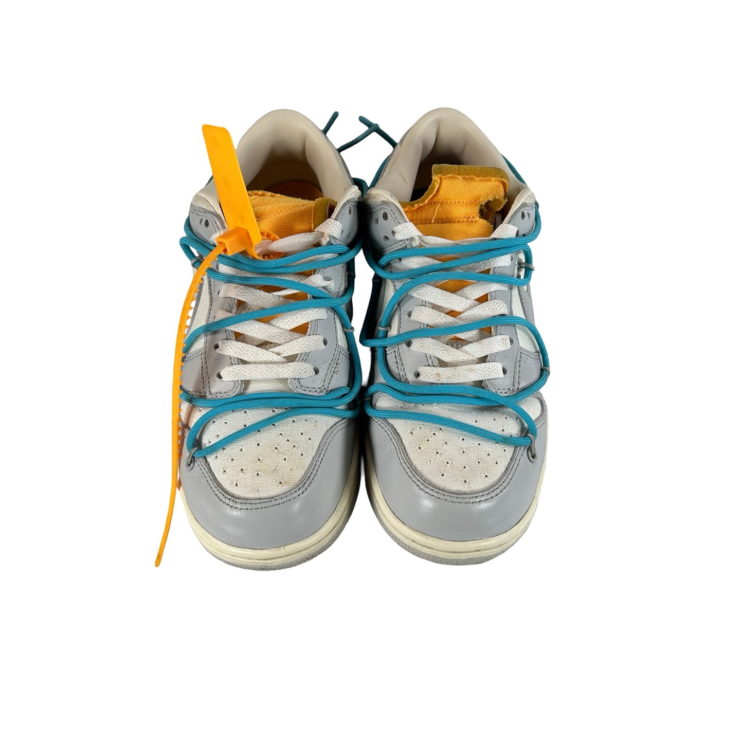 DM1602 115 Nike Dunk Low Off-White Lot 2 [USED] - 8.5 M (Used)