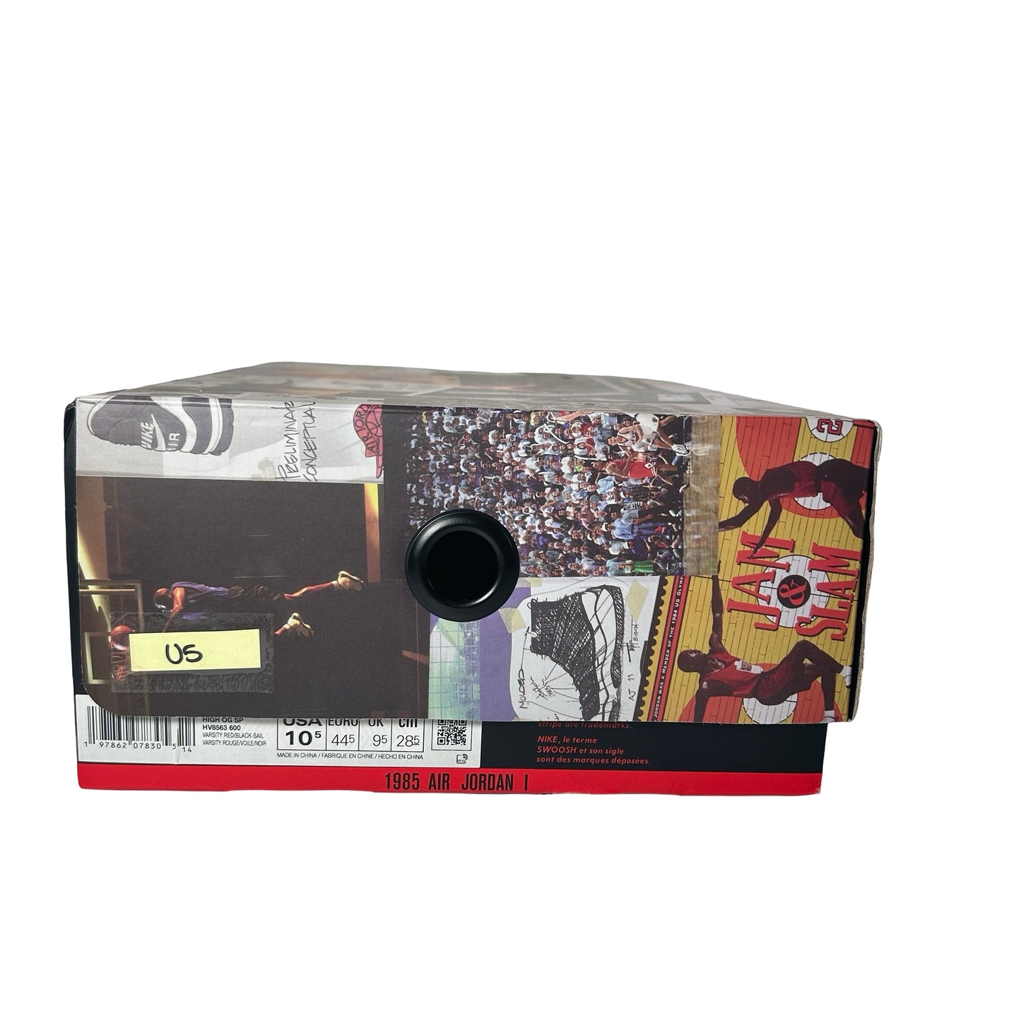 HV8563 600 Jordan 1 Retro High OG SP Union LA Chicago Shadow [USED] - 10.5 M (Used5)