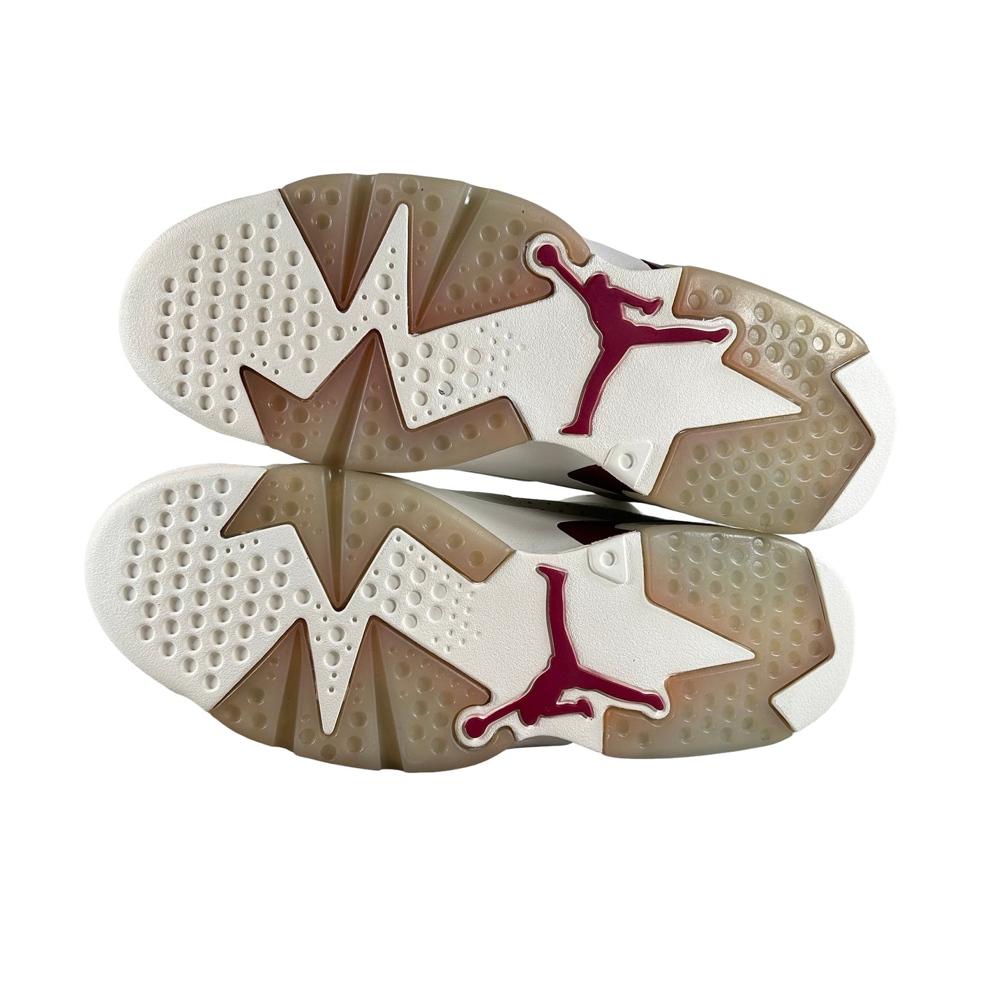 384664 116 Jordan 6 Maroon [CONDITIONAL] - 8.5 M (Yellowing) (Damaged Box)