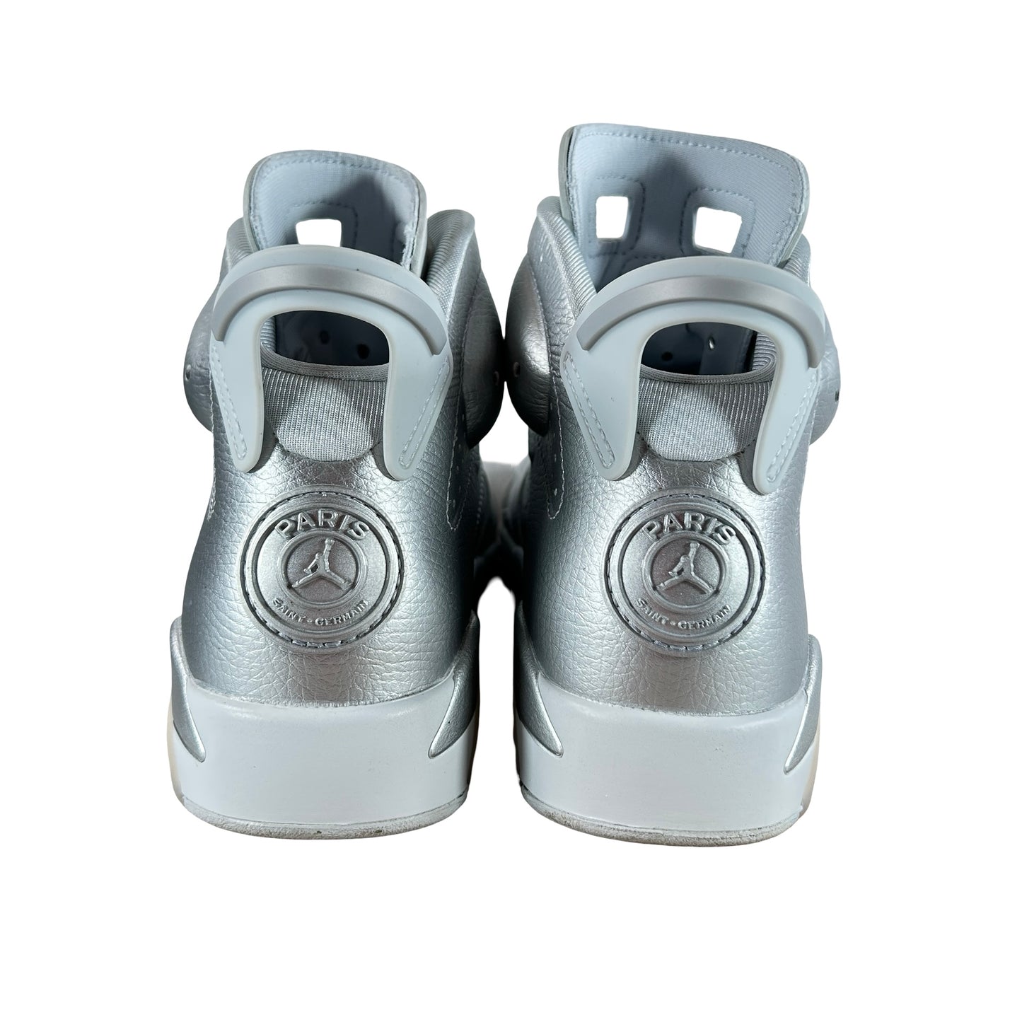 IQ5135 001 Jordan 6 Retro PSG Paris Saint-Germain Silver [USED] - 8 M (Used)